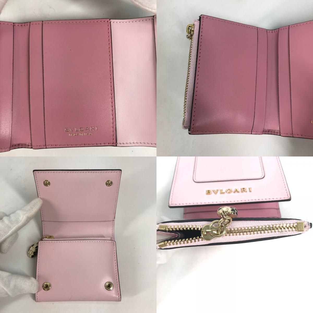 BVLGARI ブルガリ 3つ折り財布 セルペンティ レザー - メルカリ BVLGARI ブルガリ 3つ折り財布 セルペンティ レザー - メルカリ