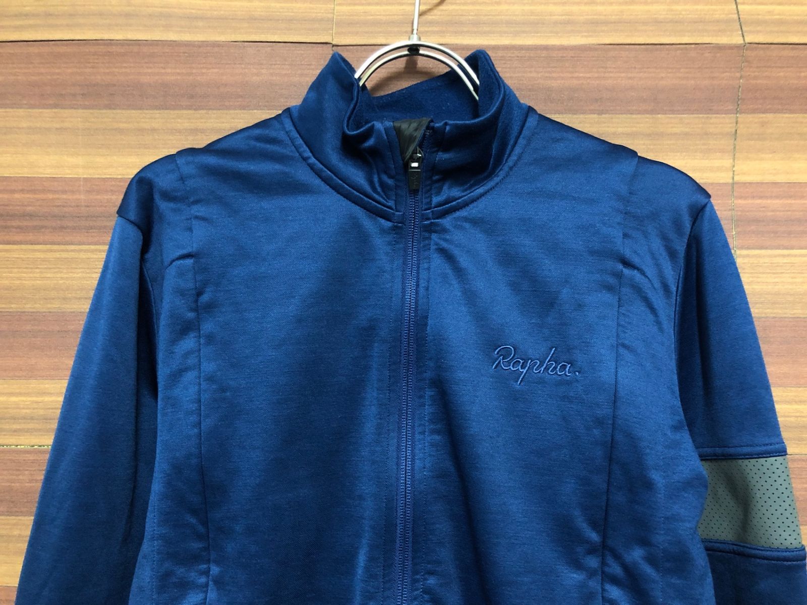 IN970 ラファ Rapha WINTER JERSEY 長袖 サイクルジャージ 紺 M