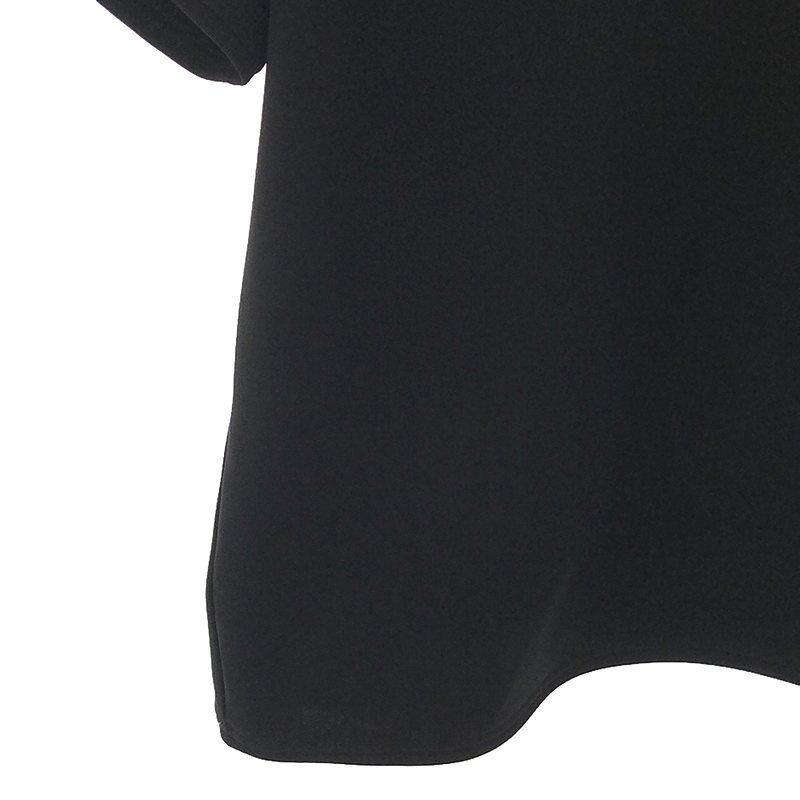 エンフォルドWOVEN T-SHIRT ブラック38 美品】 ENFOLD / エンフォルド | WOVEN T-SHIRT Tシャツ | 38