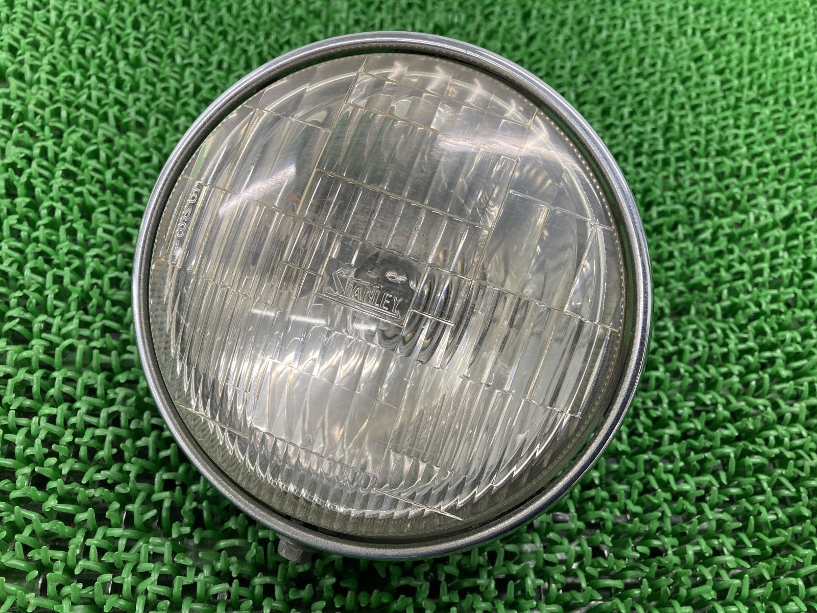 スーパーカブ90 ヘッドライト 5431 ホンダ 純正 中古 バイク 部品 HA02 リム DX デラックス 割れ欠け無し 車検 Genuine