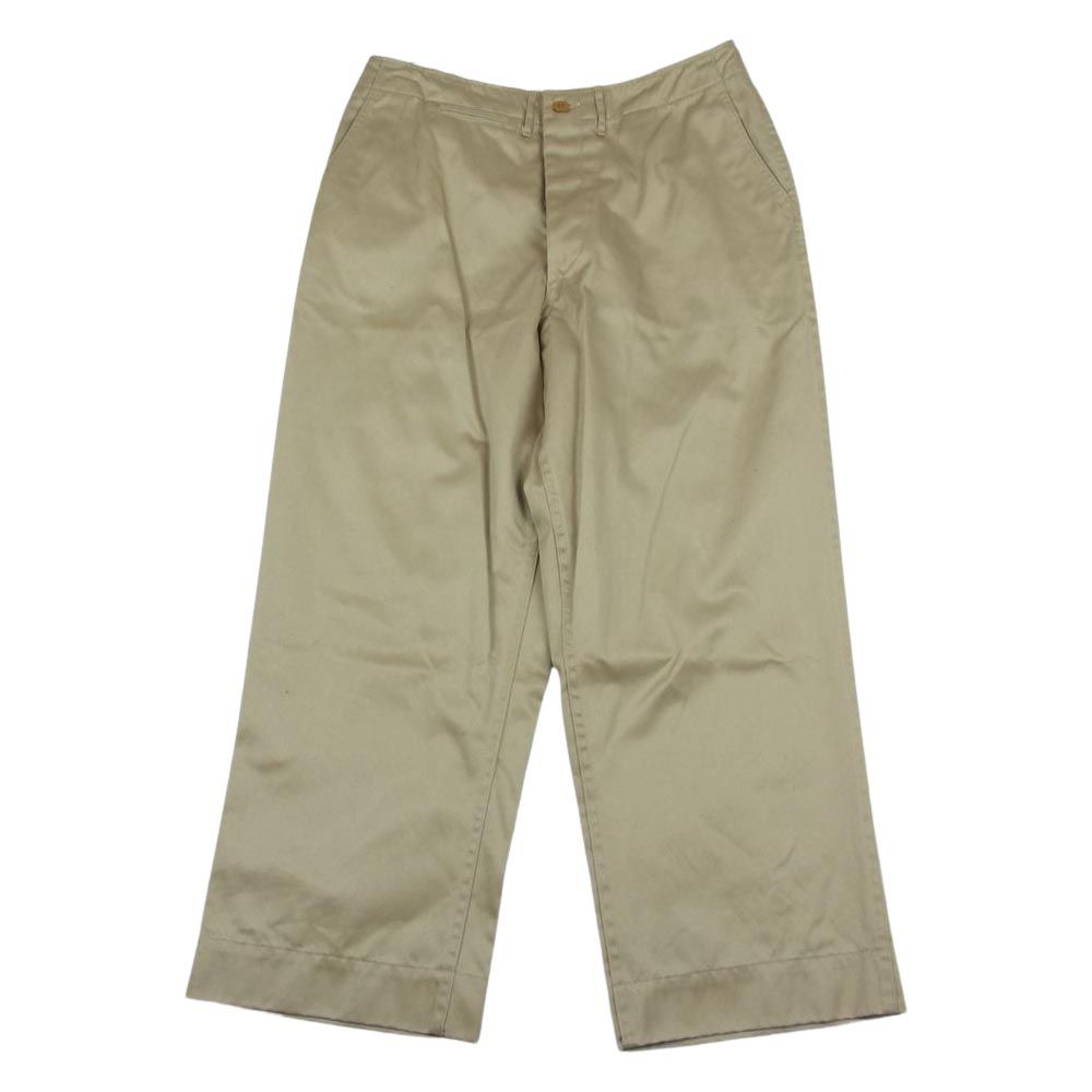 アプレッセ A.PRESSE 22SS 22SAP-04-09M US ARMY Chino Trousers チノ トラウザース パンツ ベージュ系 1【中古】 アプレッセ A.PRESSE 22SS 22SAP-04-09M US ARMY Chino Trousers チノ