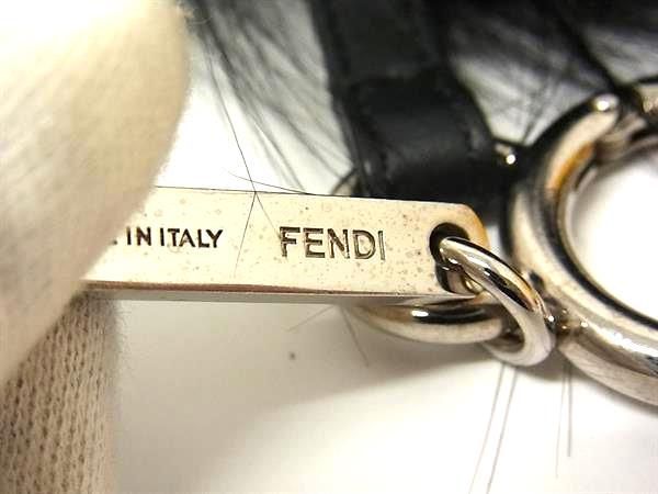 FENDI - ■新品■未使用■ FENDI フェンディ モンスター バッグバグズ ファー バッグチャーム キーホルダー ブラック系×ピンク系 BG9579 s0066g-4_c.jpg