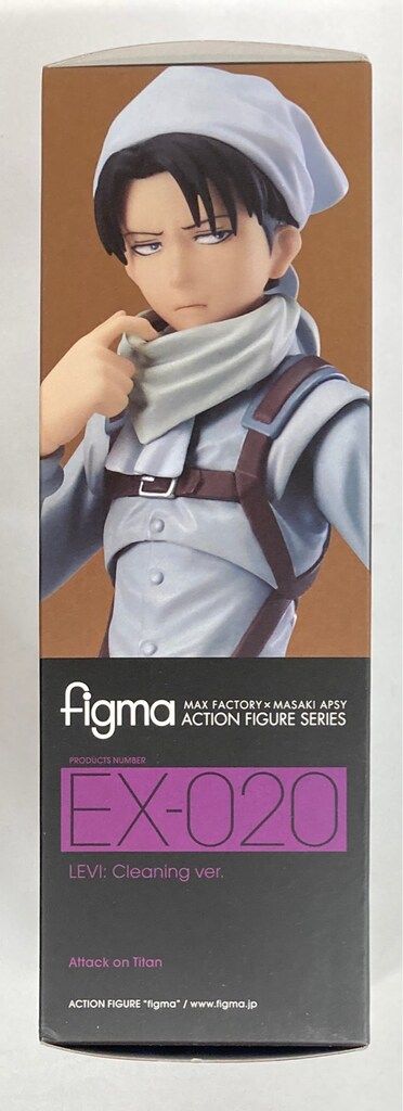 進撃の巨人リヴァイfigma EX-020 お掃除ver. figma リヴァイ お掃除ver.