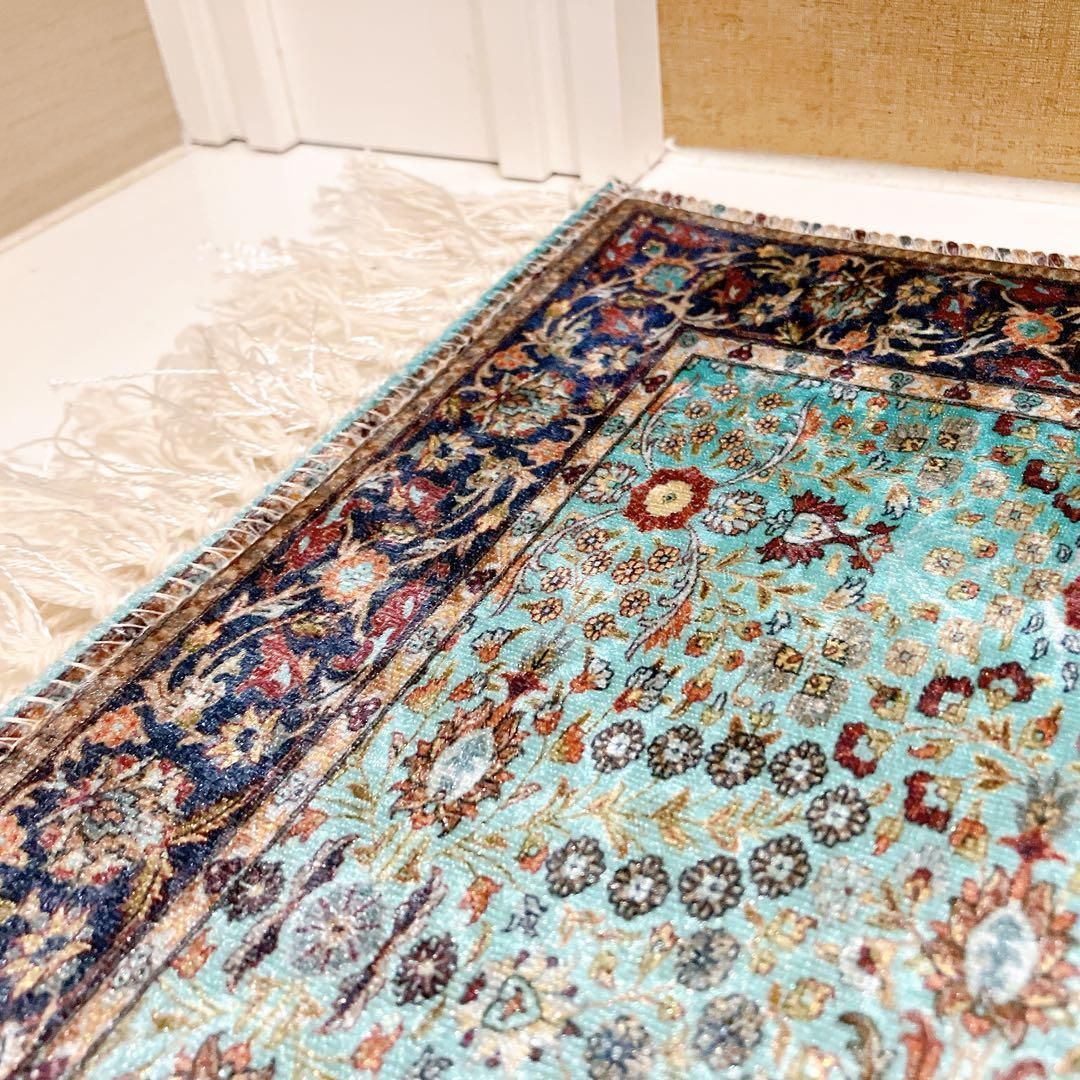 ヴィンテージ調 モロッコ ラグカーペット 正方形 Vintage】モロッコ