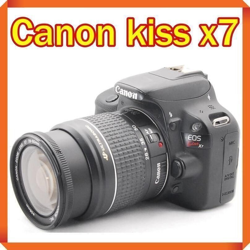 Canon EOS kiss x7 一眼レフ スマホ転送 キヤノン 432k2462 - メルカリ