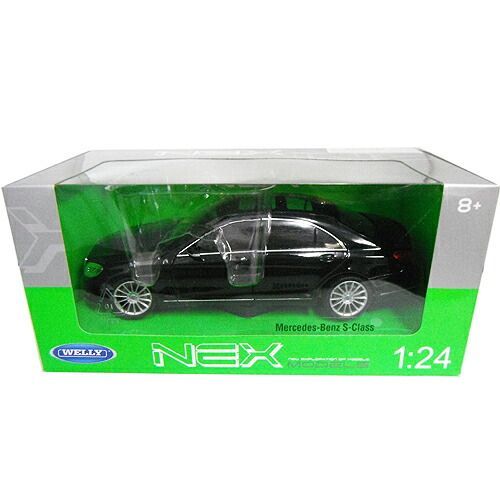 WELLY （ウィリー） Mercedes-Benz S-Class 1/24 ブラック