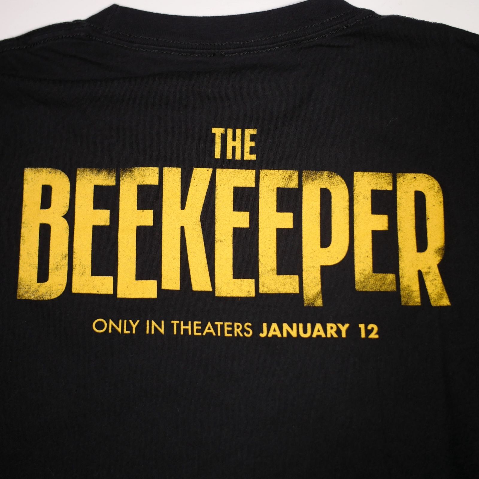 M】映画 The Beekeeper ビーキーパー Tシャツ ジェイソン・ステイサム