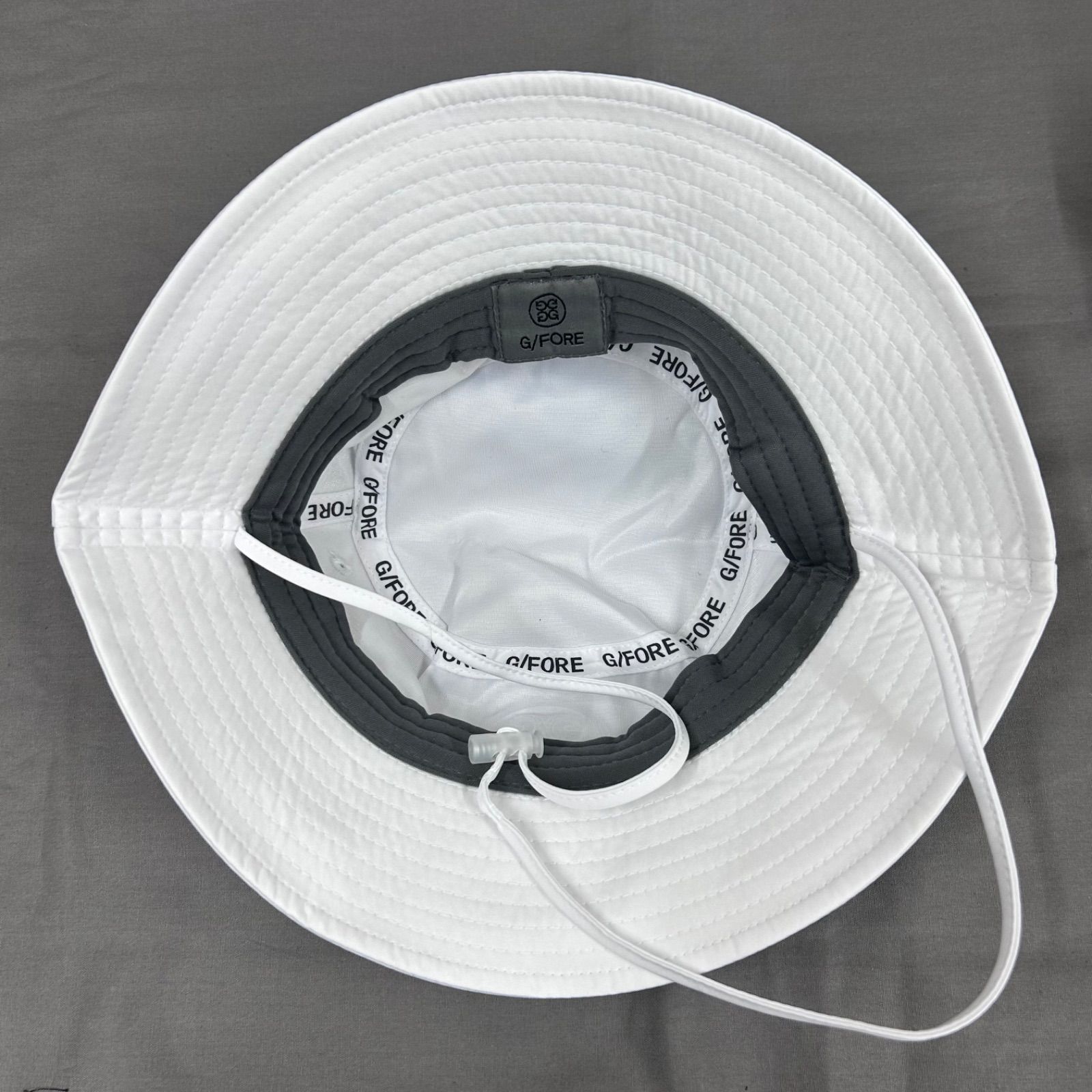 ジーフォア G/FORE ゴルフ 帽子バケットハット 男女兼用 ホワイト G