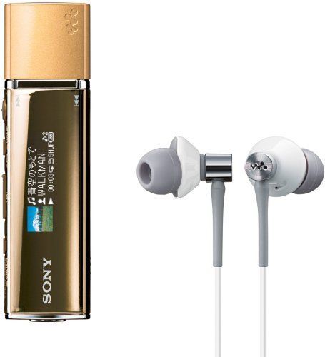 中古】「非常に良い」SONY ウォークマン Eシリーズ 2GB ゴールド NW