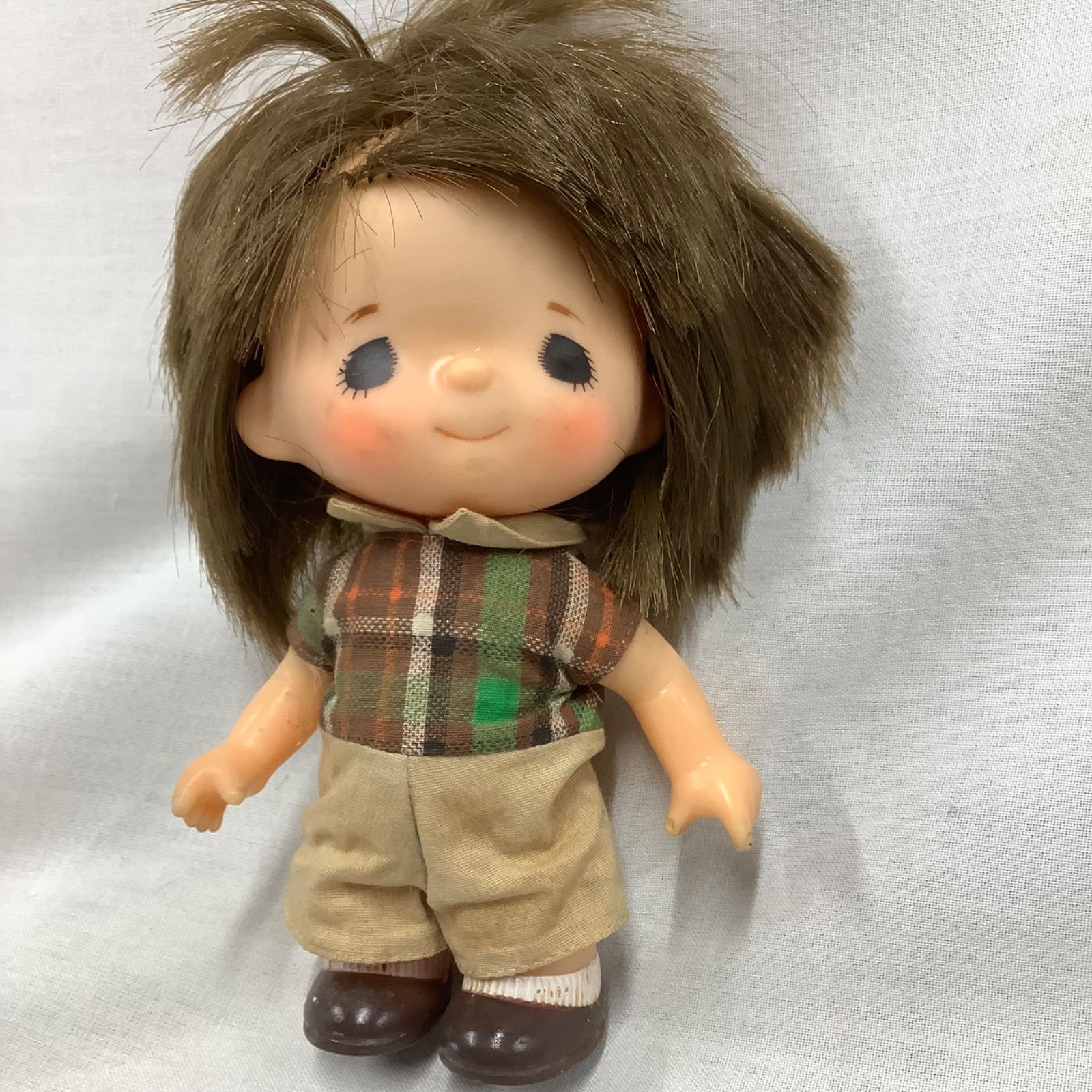 昭和レトロ ソフビ人形 男の子 日本製 セキグチ C758 - メルカリ