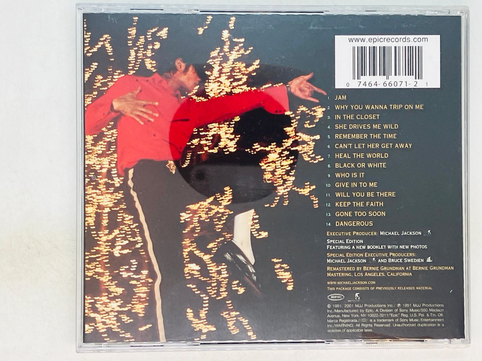 マイケル・ジャクソン「デンジャラス」完全限定 スペシャルエディション マイケルジャクソン デンジャラス スペシャルCD Pop-Up ボックス