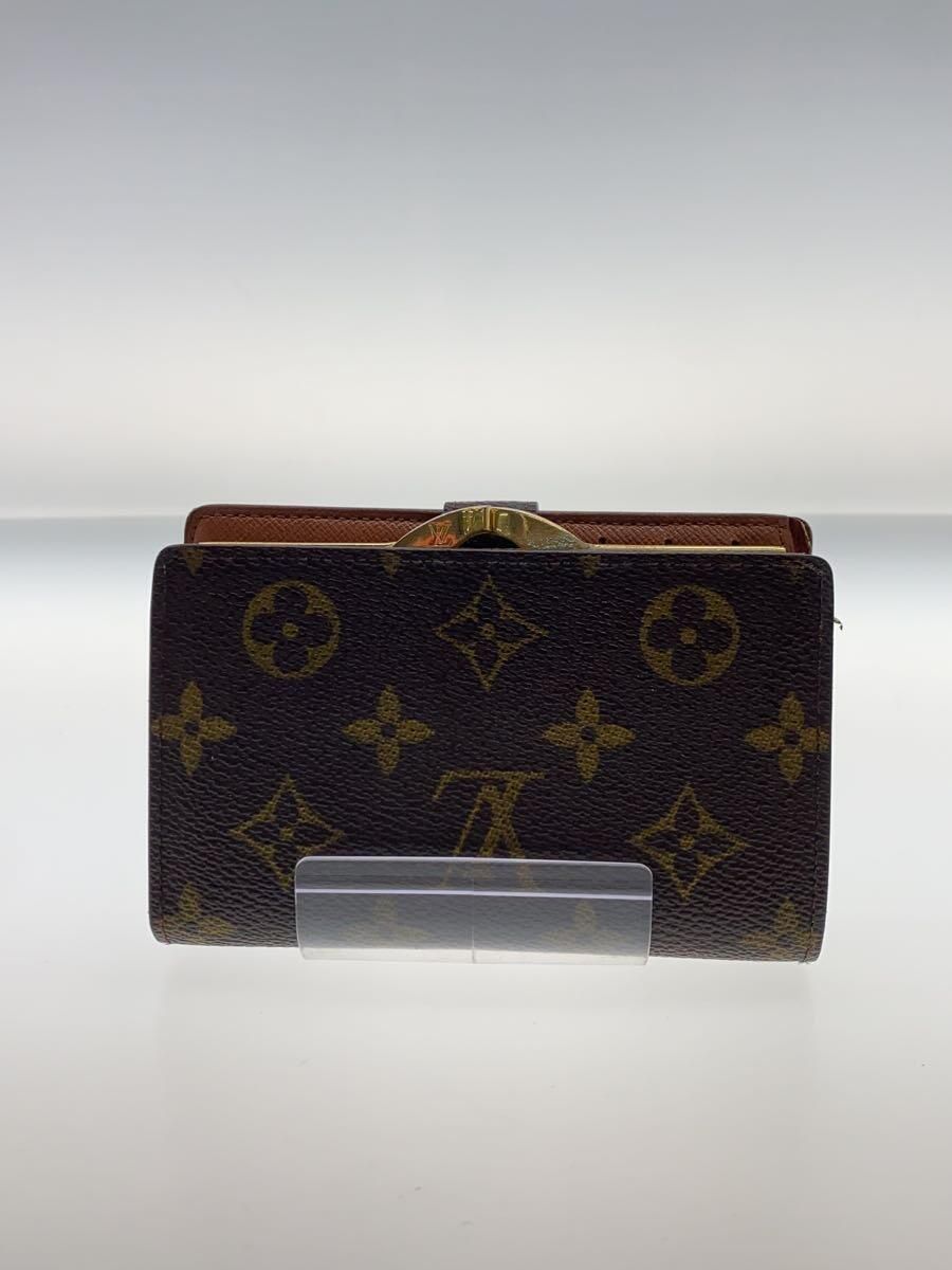 LOUIS VUITTON ポルト・モネ・ビエ・ヴィエノワ_モノグラム・キャンバス_BRW PVC ブラウン レディース - メルカリ