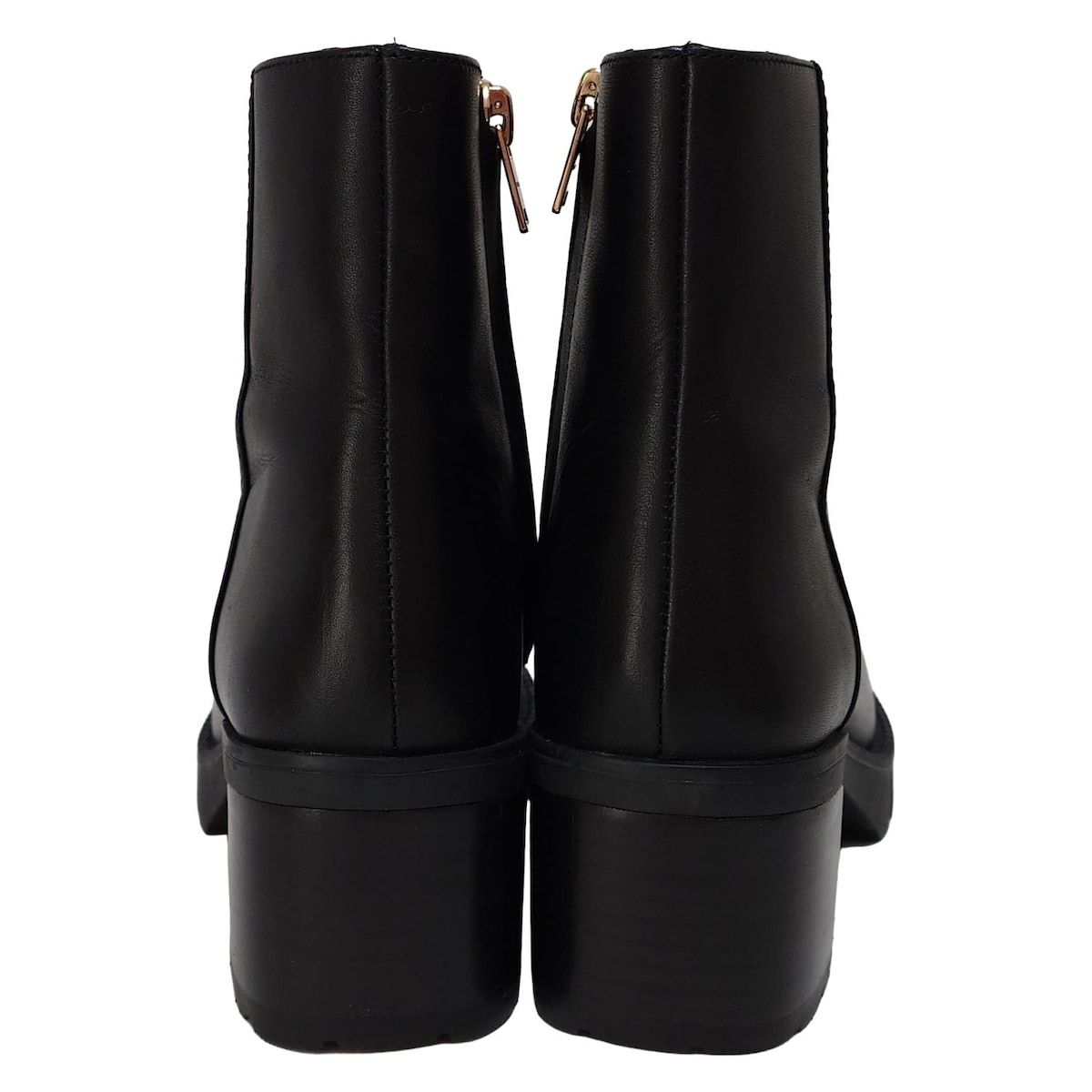 COACH コーチ ショートブーツ 36.5 レディース - 黒 レザー KIN-KAAI_COM