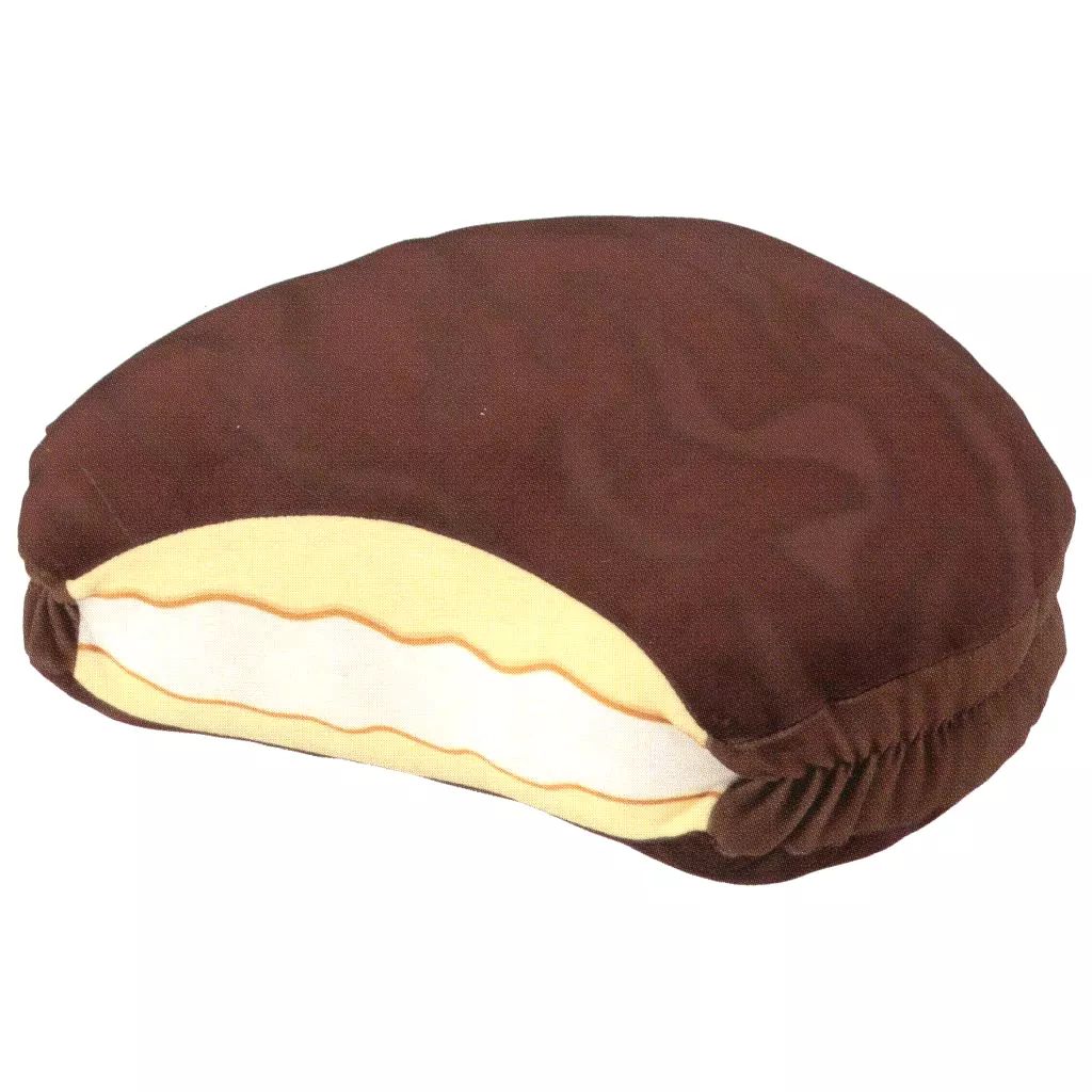 中古】クッション・本体 LOTTE CHOCO PIE チョコパイ ふわふわ