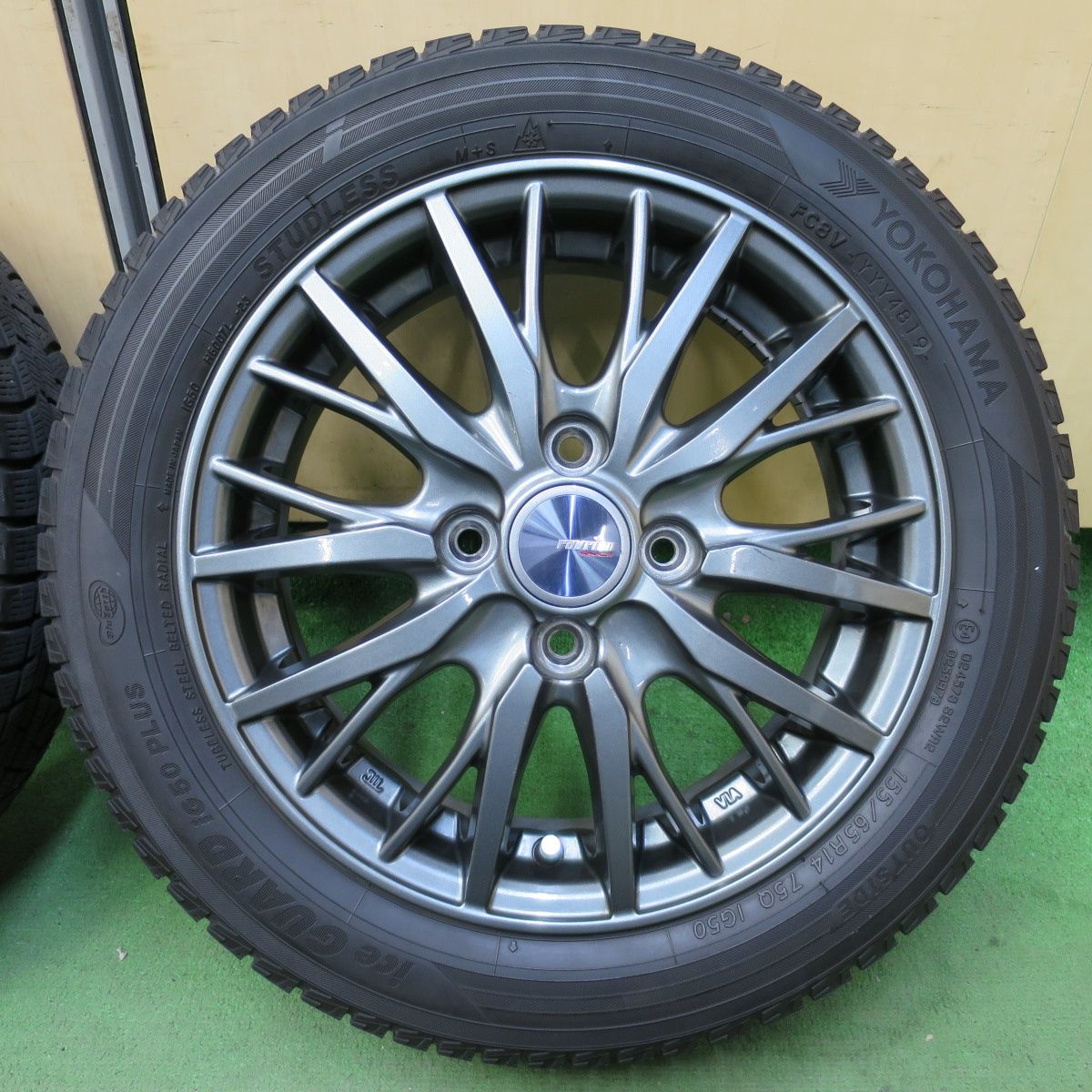 アルミタイヤセット ラブリオンRM01 ヨコハマ アイスガード50プラス