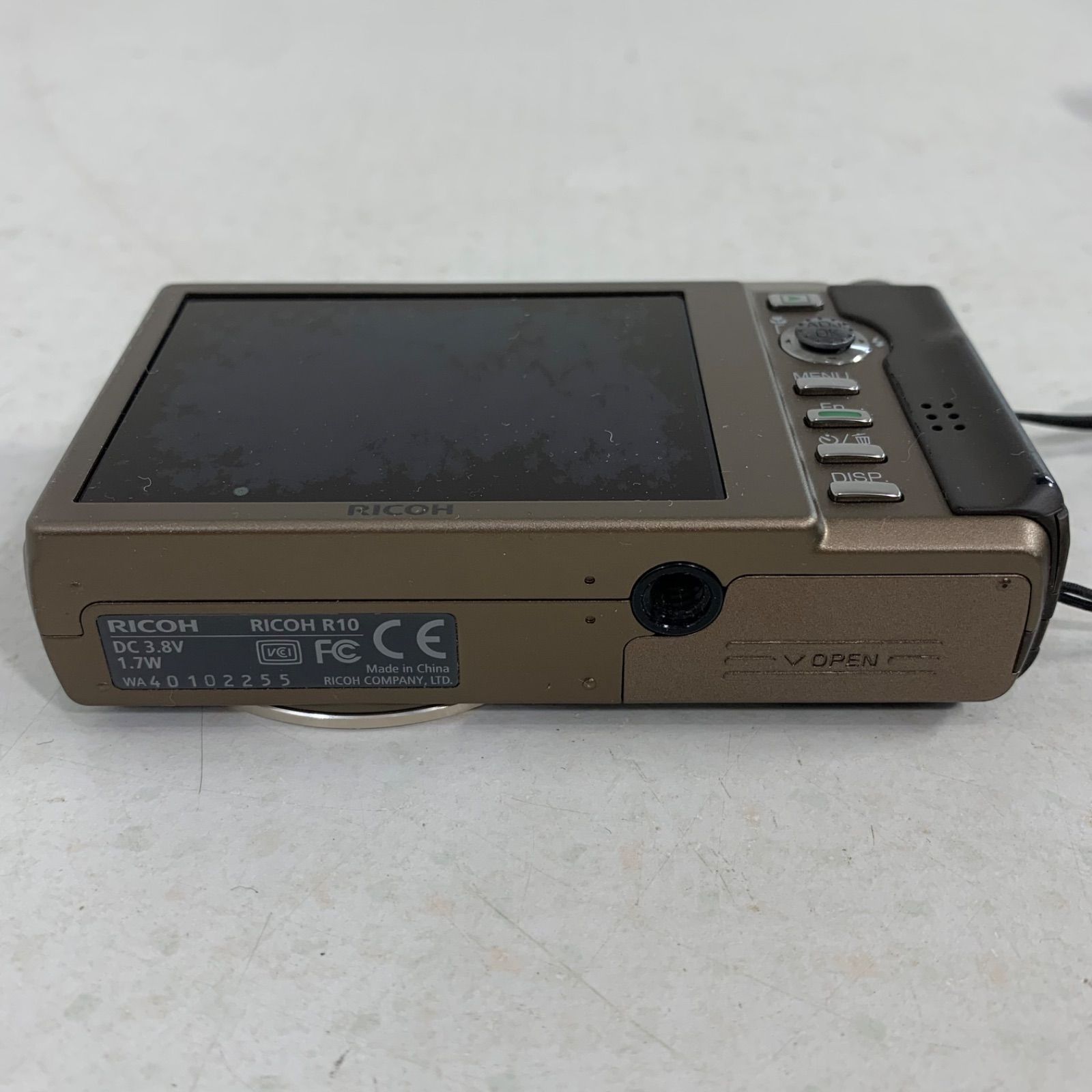 中古 リコー R RICOH R10 Brown デジカメ - メルカリ