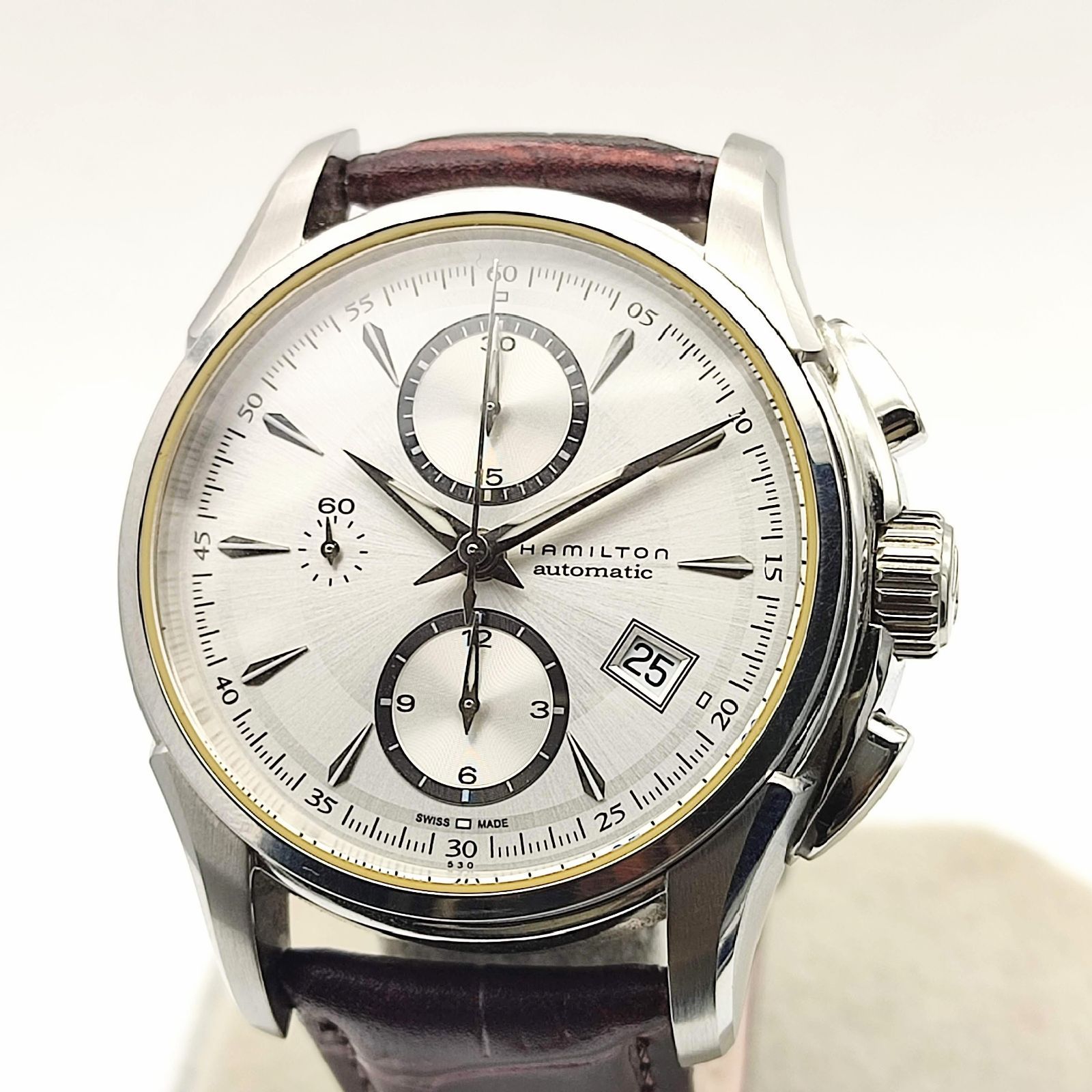 美品】HAMILTON ハミルトン H326160 ジャズマスター 自動巻き - メルカリ