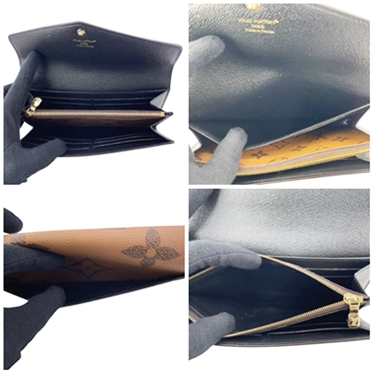 中古】LOUIS VUITTON ルイ・ヴィトン ポルトフォイユ・サラ M80726  