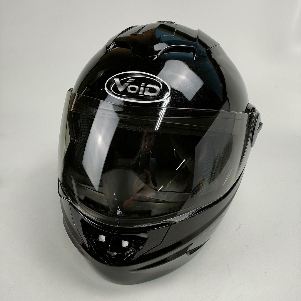 VOID T-797 フルフェイスヘルメット XLサイズ 60-61cm 黒メタ シールド3枚付 THHのOEM製品