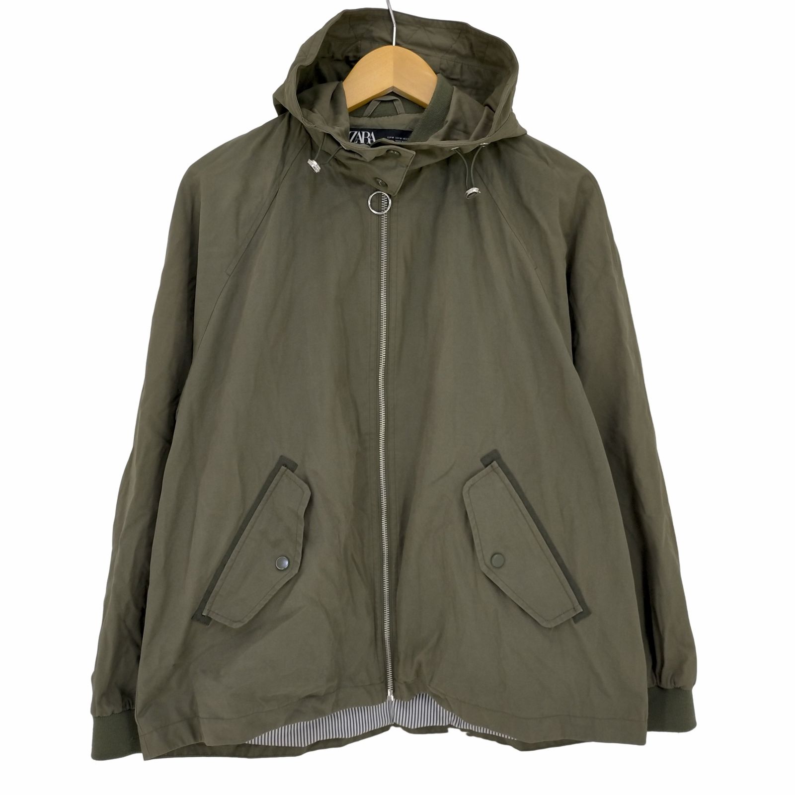 ザラ ZARA フーディジャケット レディース JPN：38 - メルカリ