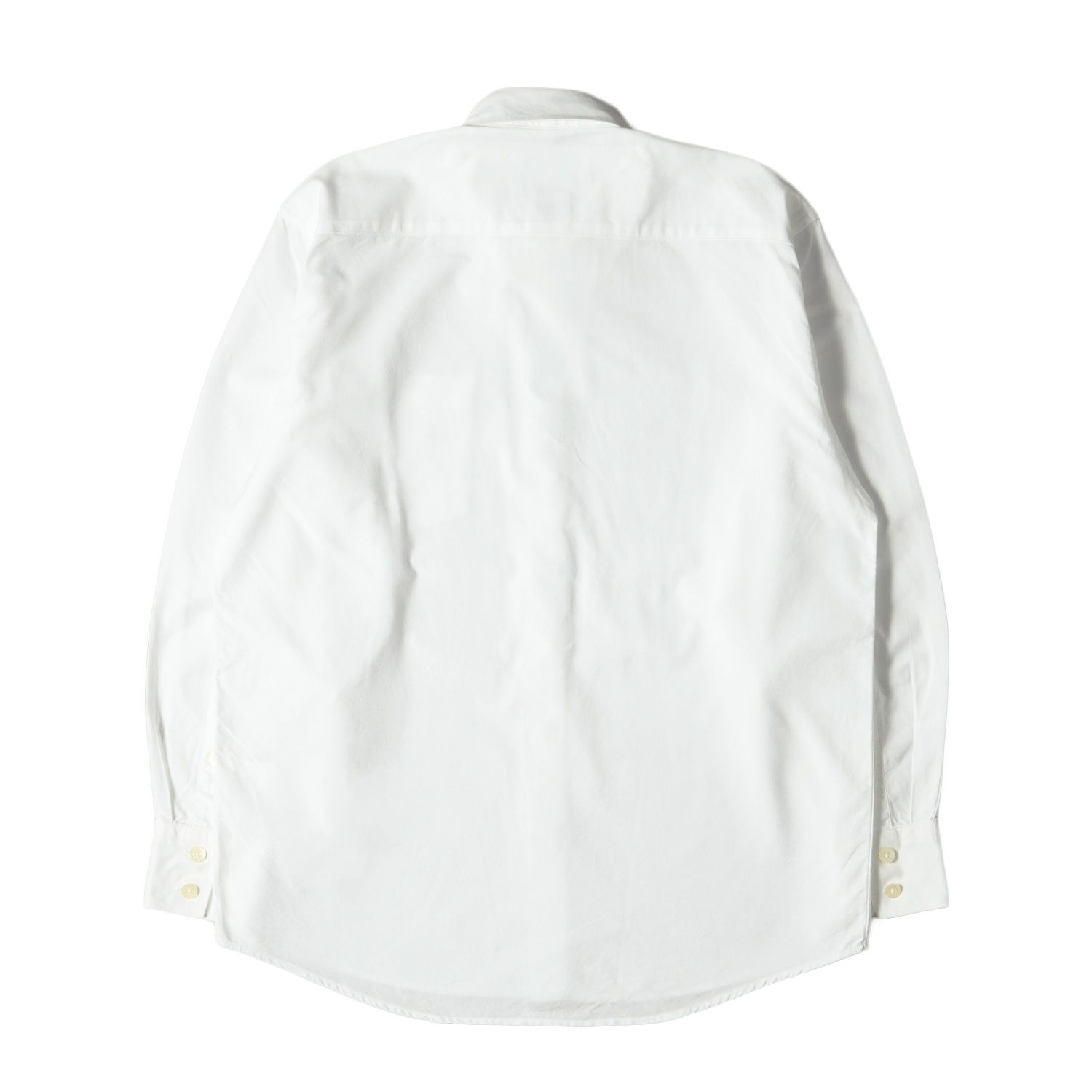 WTAPS ダブルタップス 22SS × 40PCT UPARMORED L/S TEE ロゴ プリント ロンT ロング スリーブ Tシャツ  カットソー ホワイト系 02【中古】