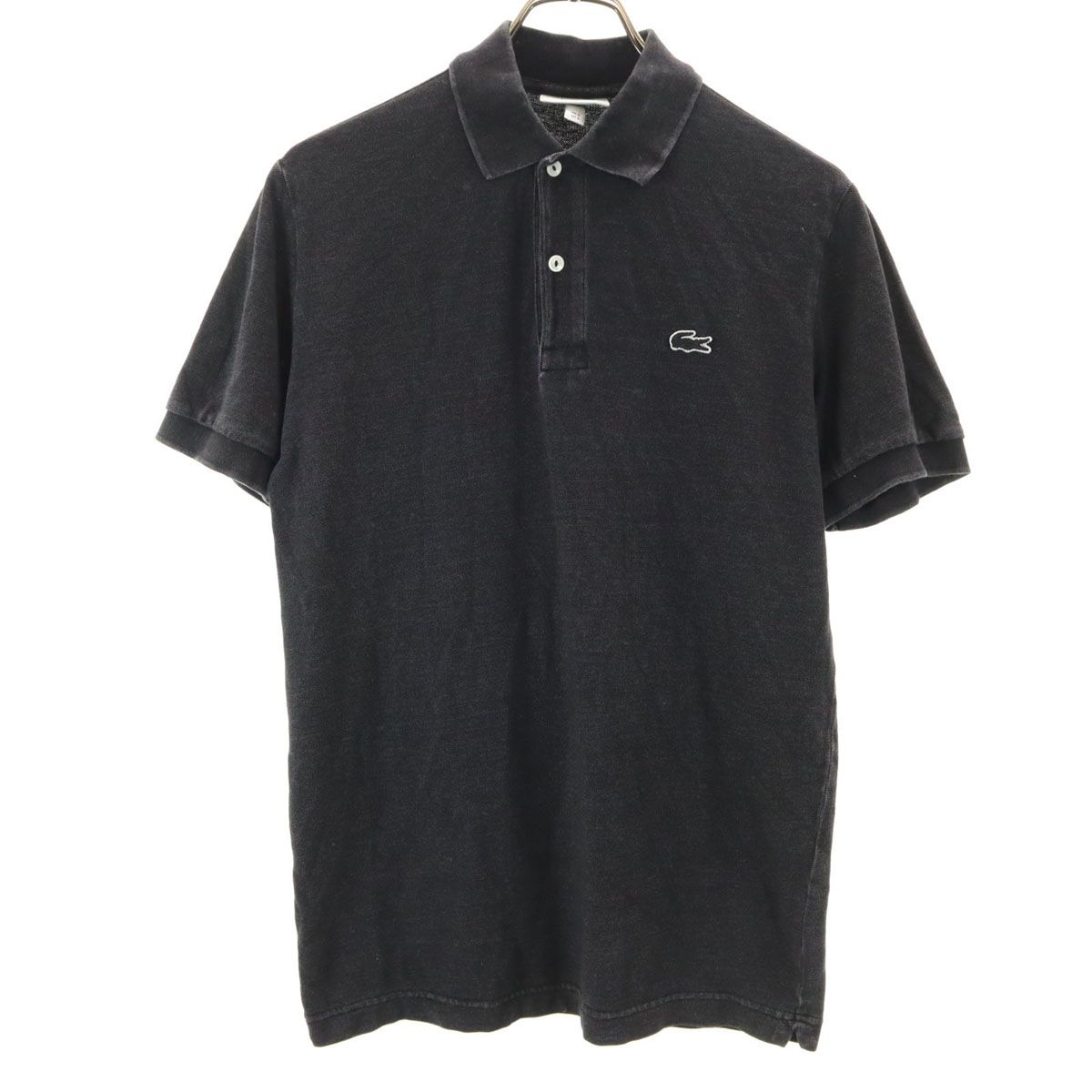 【新品・未使用】LACOSTE ラコステ 半袖ポロシャツ ブラック S LACOSTE（ラコステ） 半袖ポロシャツ ブラック | セレクト