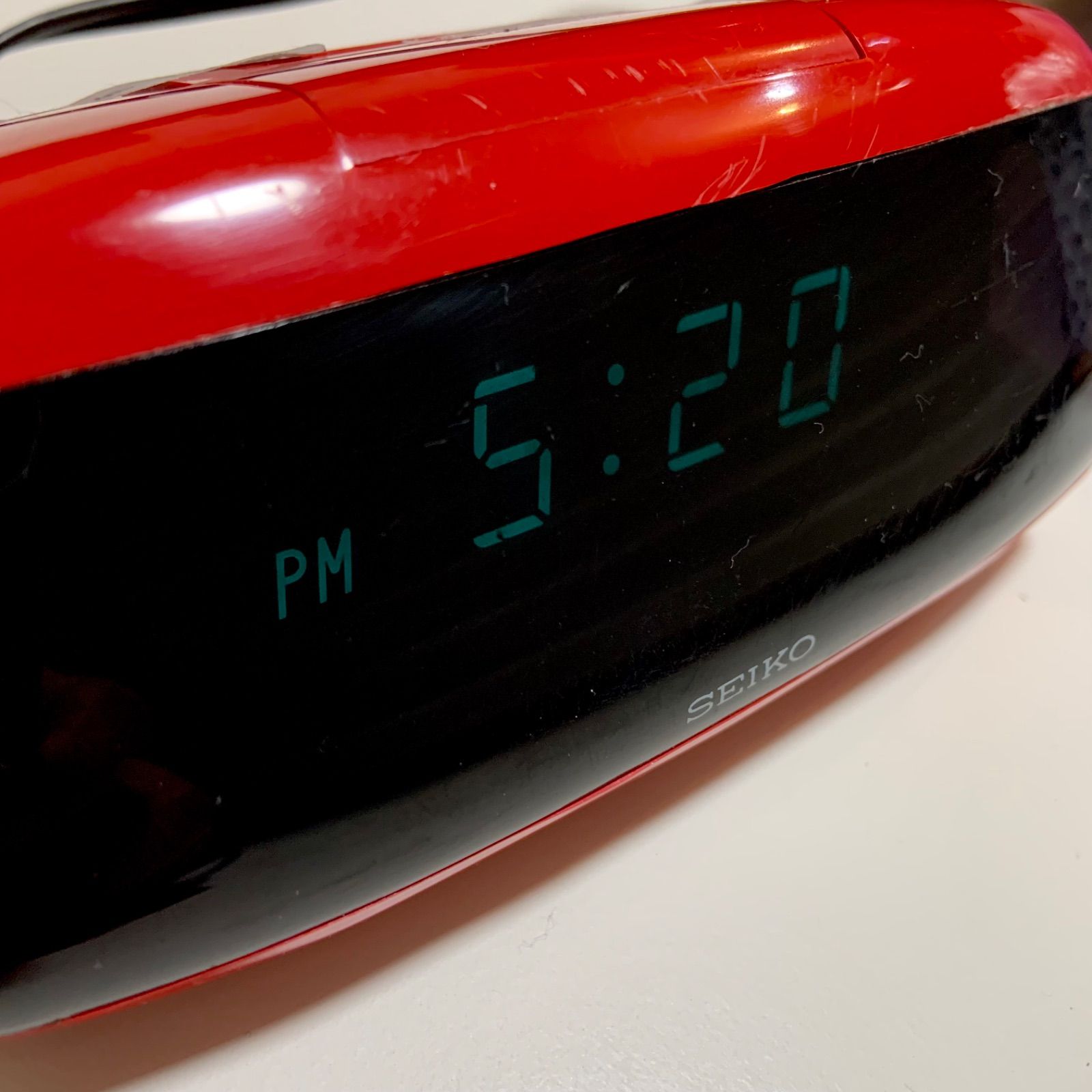 Vintage SEIKO digital table clock space age design レトロ セイコー