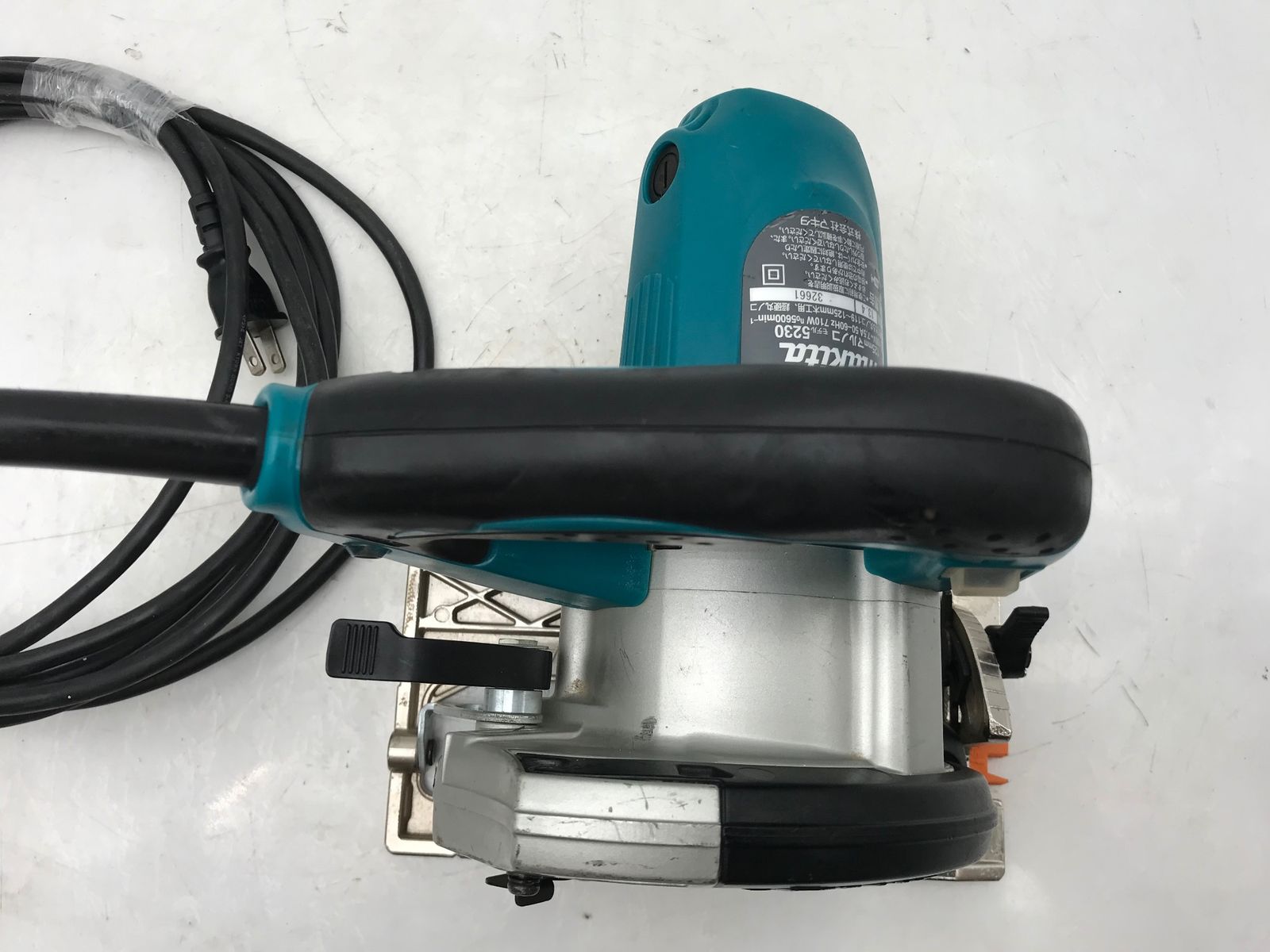 中古品】☆Makita/マキタ 125mm電気マルノコ アルミベース 5230 中古品】☆Makita/マキタ 125mm電気マルノコ アルミベース 5230