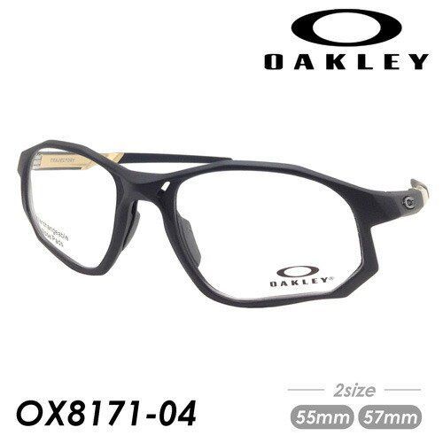 OAKLEY オークリー メガネ TRAJECTORY OX8171-0455 OX8171-0457 satin black トラジェクトリー  国内正規品 保証書付 2size - メルカリ