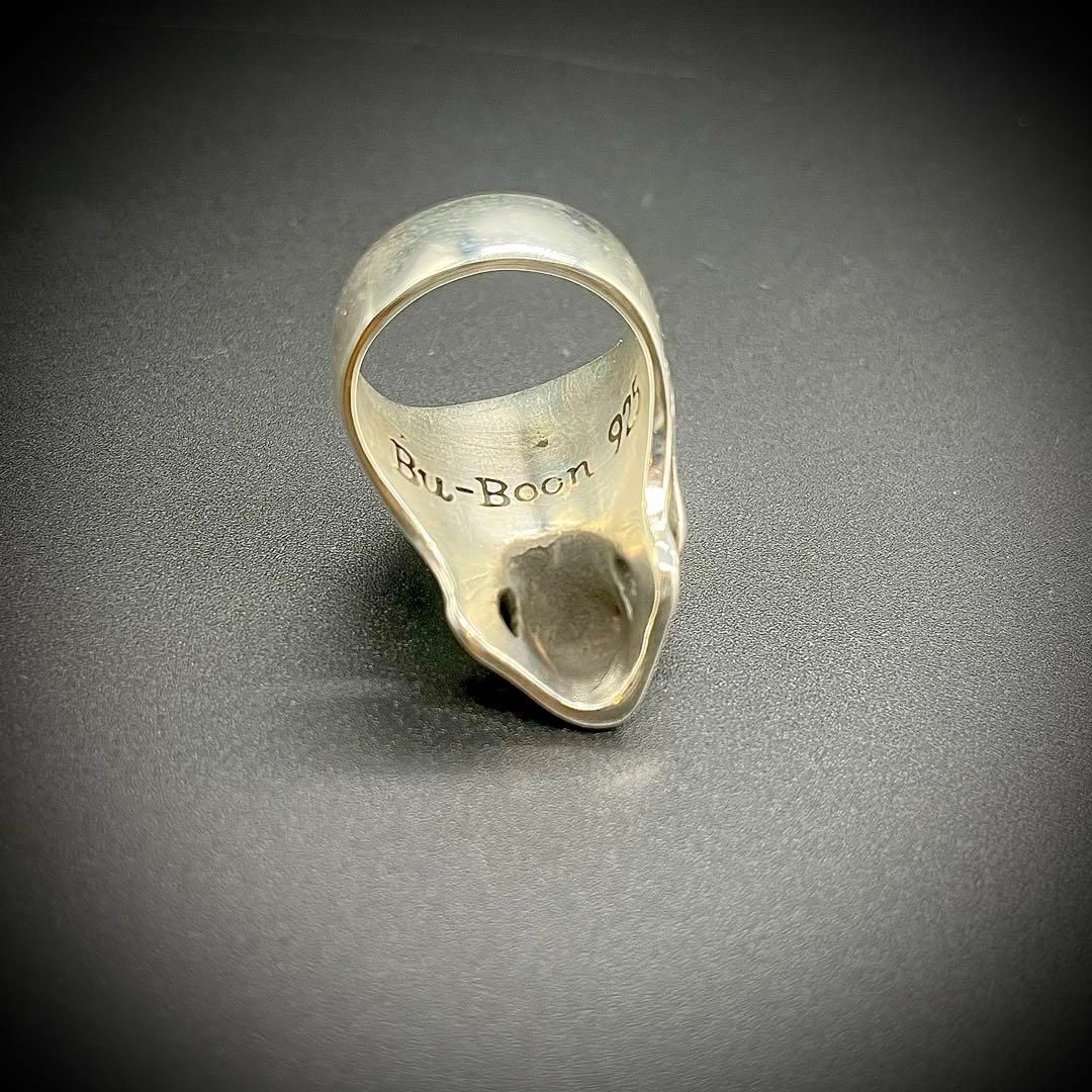 地獄の眼差しを纏う】シルバー925 スカルリング 17号 19号 21号 23号