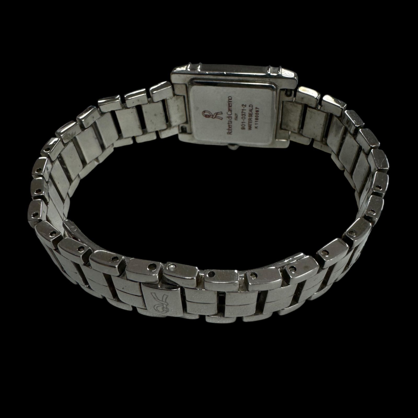 稼働 ロベルタ ディ カメリーノ 腕時計 シェル文字盤 ストーンベゼル1335