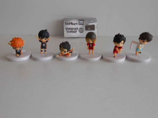 ♯Kut29BZハイキュー!!デスクトップフィギュア全6種 - メルカリ