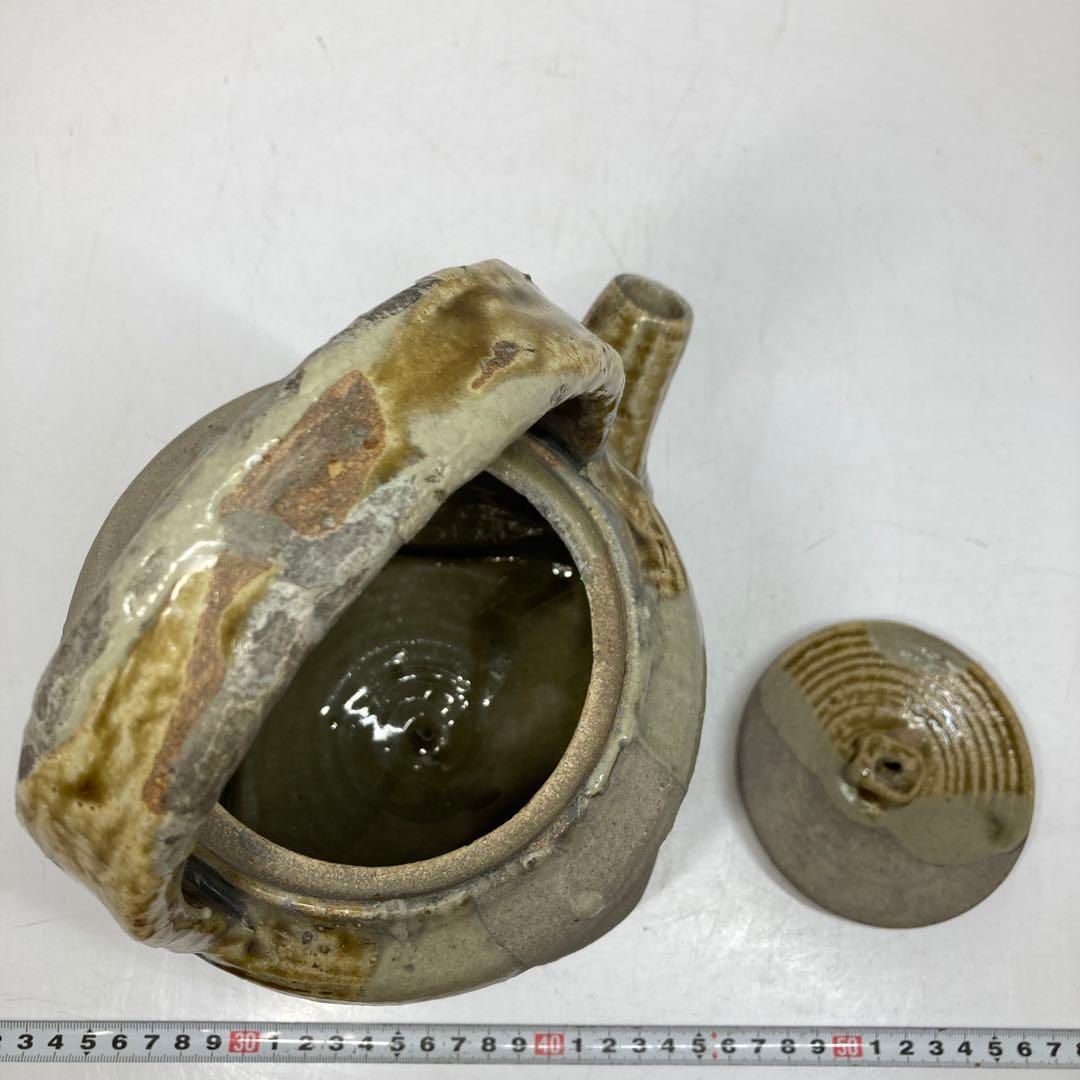 赤穂焼　大島黄谷　水注　高さ28cm 東H5-1006④ 赤穂焼 大島黄谷 水注 高さ28cm 販売済み 東H5-1006④