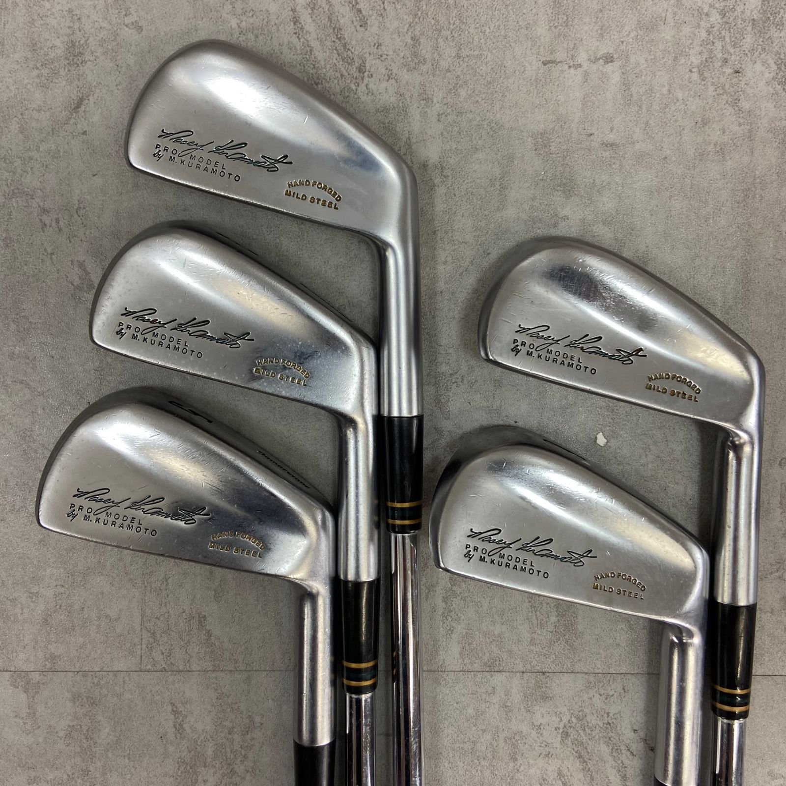 BRIDGESTONE - BRIDGESTONE　ブリヂストン　KURAMOTO　PRO　MODEL　倉本プロモデル　メンズゴルフ　アイアン9本セット　スチール　S400　右利き用 BRIDGESTONE ブリヂストン KURAMOTO PRO MODEL 倉本プロモデル