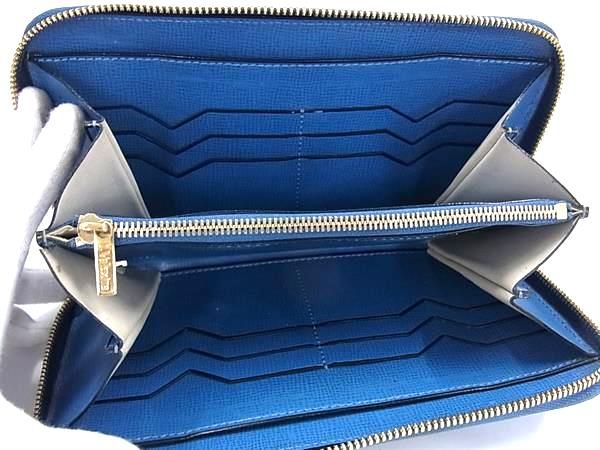 Valextra ヴァレクストラ レザー ラウンドファスナー 長財布