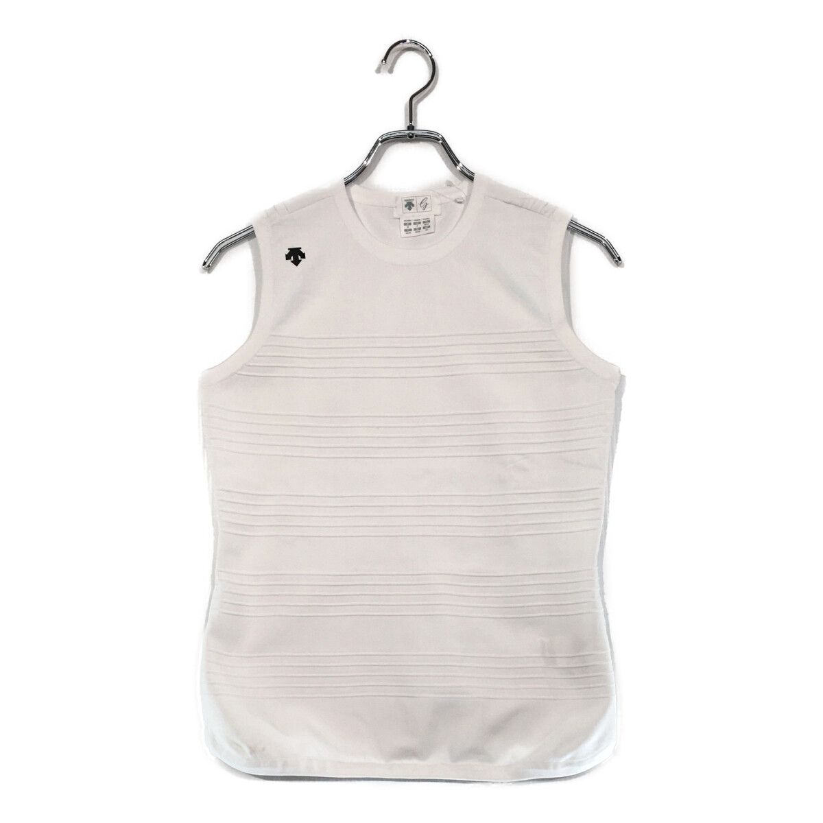 coco 中古 デサントゴルフ DESCENTE GOLF レディース セーター M 白 ホワイト 長袖クルーネックニット シンプル 中古 レディース デサントゴルフ DESCENTE GOLF セーター M 白