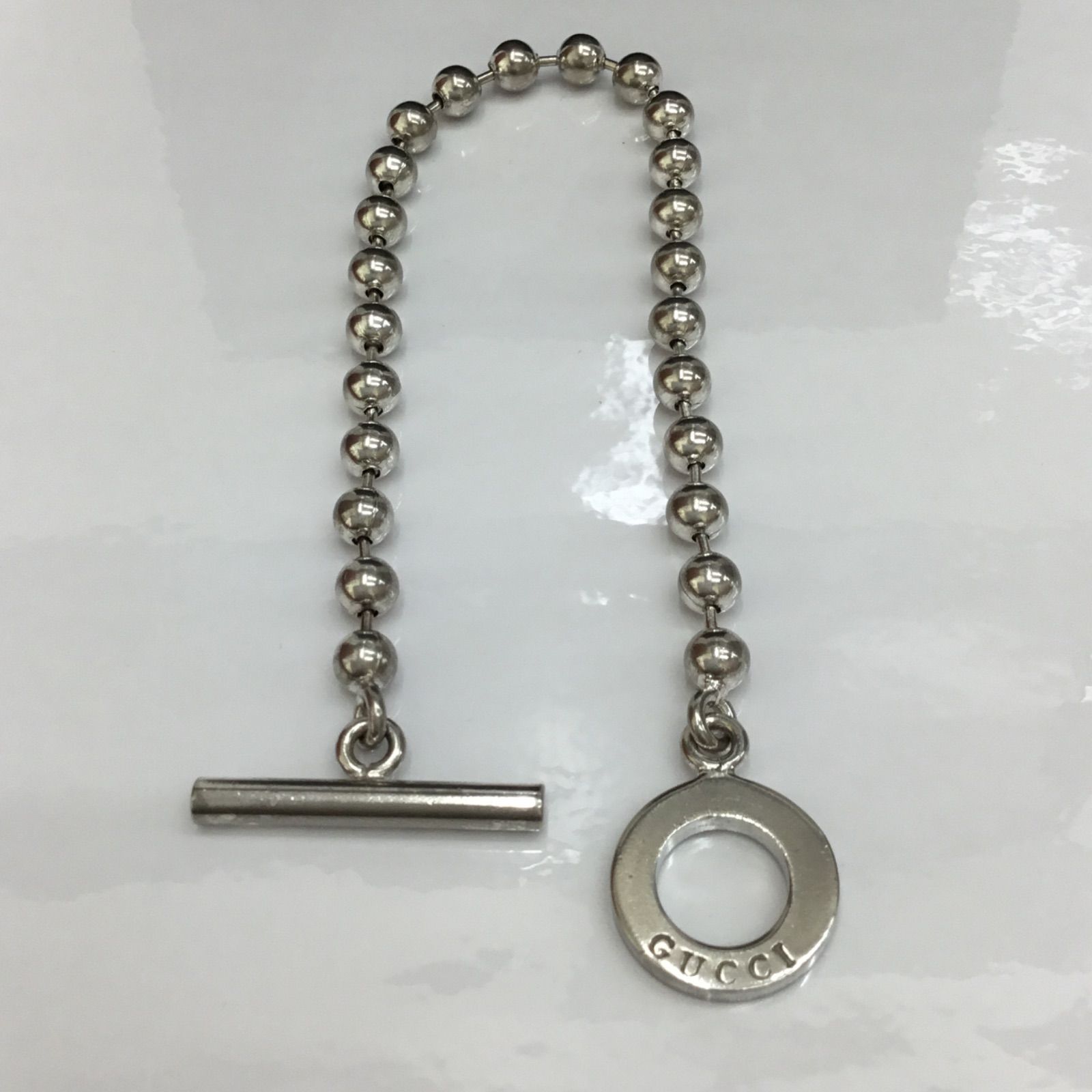 GUCCI グッチ / グッチボールチェーン Tバー式クラスプ / グッチT GUCCI グッチ / グッチボールチェーン Tバー式クラスプ / グッチT