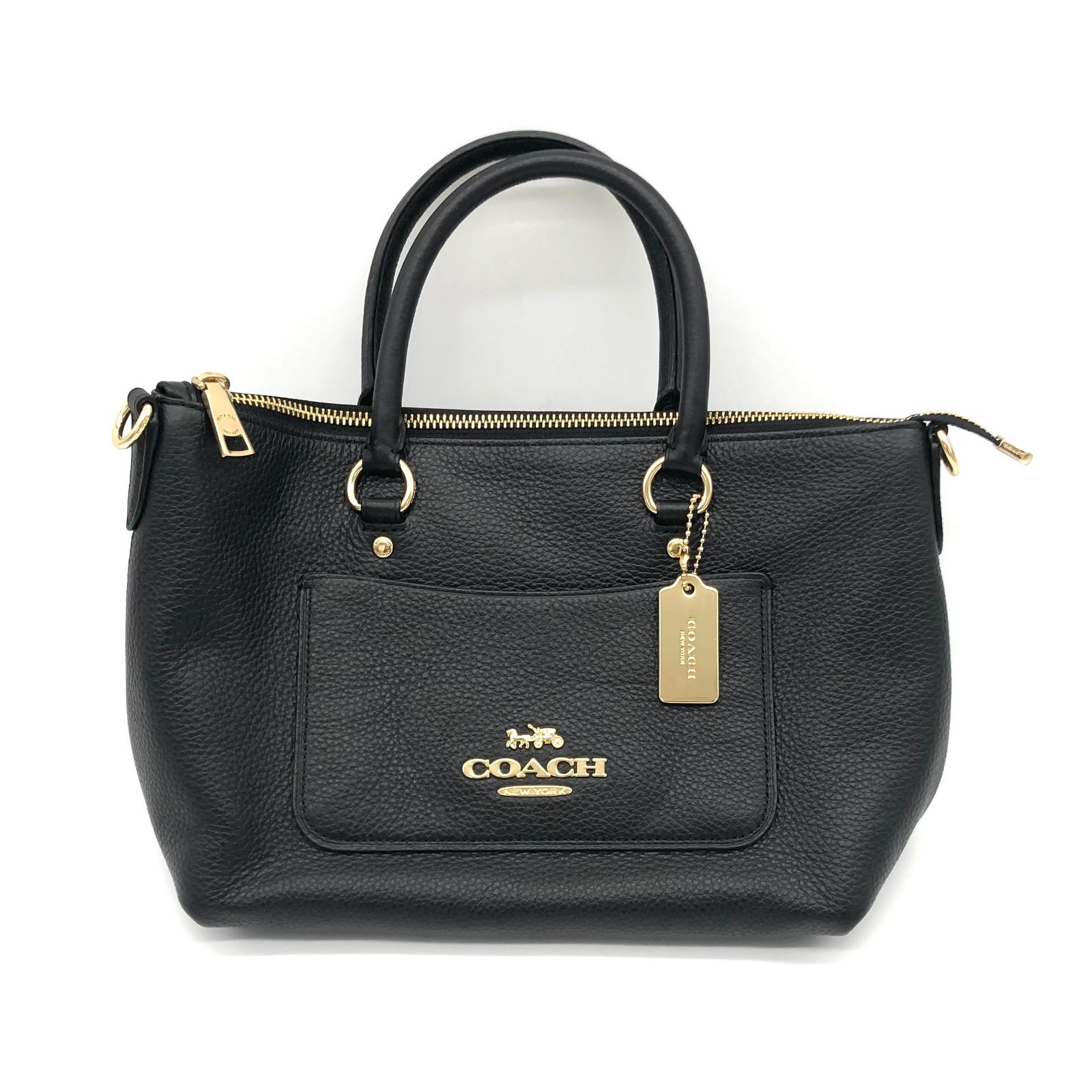 極美品 コーチ ショルダーバッグ ミニエマ サッチェル 2way レザー COACH コーチ ミニエマ サッチェル レザー 2WAYショルダーバッグ