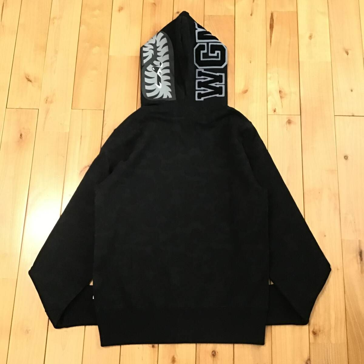 ☆50着限定☆ SENSE × BAPE Solid camo シャーク パーカー Sサイズ a 