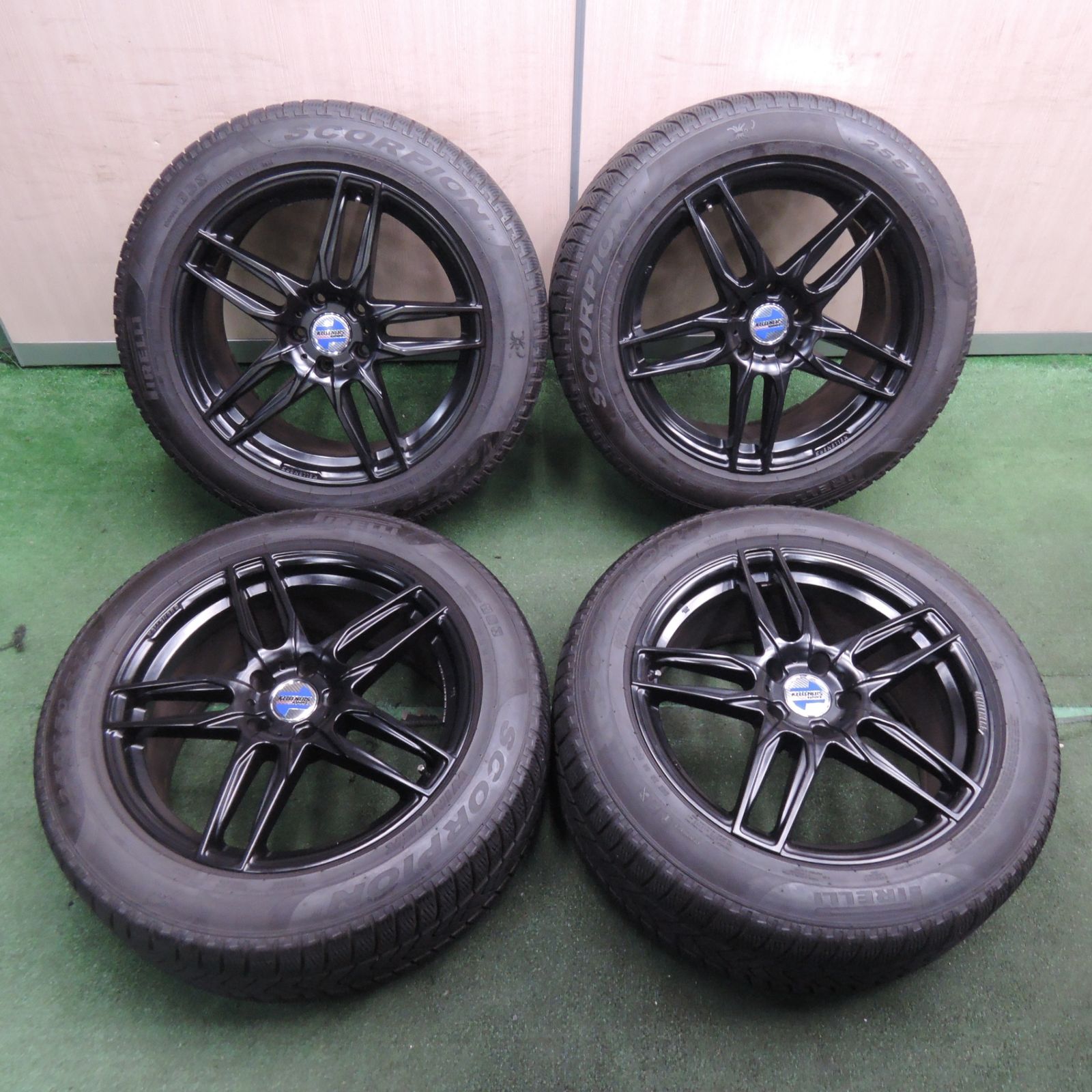 *送料無料* キレイ★BMW等 KELLENERS Sport 255/50R19 スタッドレス ピレリ スコーピオン ウインター ケレナーズ  スポーツ 19インチ PCD120/5H★4041601TNス