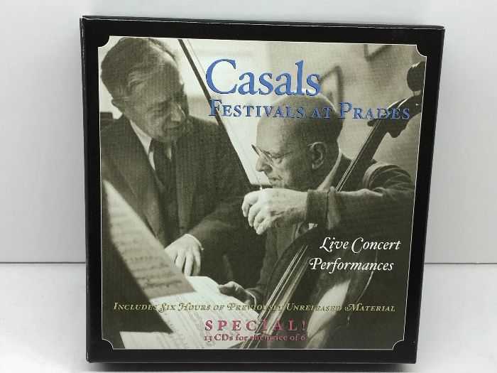 13CD カザルス プラド音楽祭のカザルス集大成 パブロ カザルス