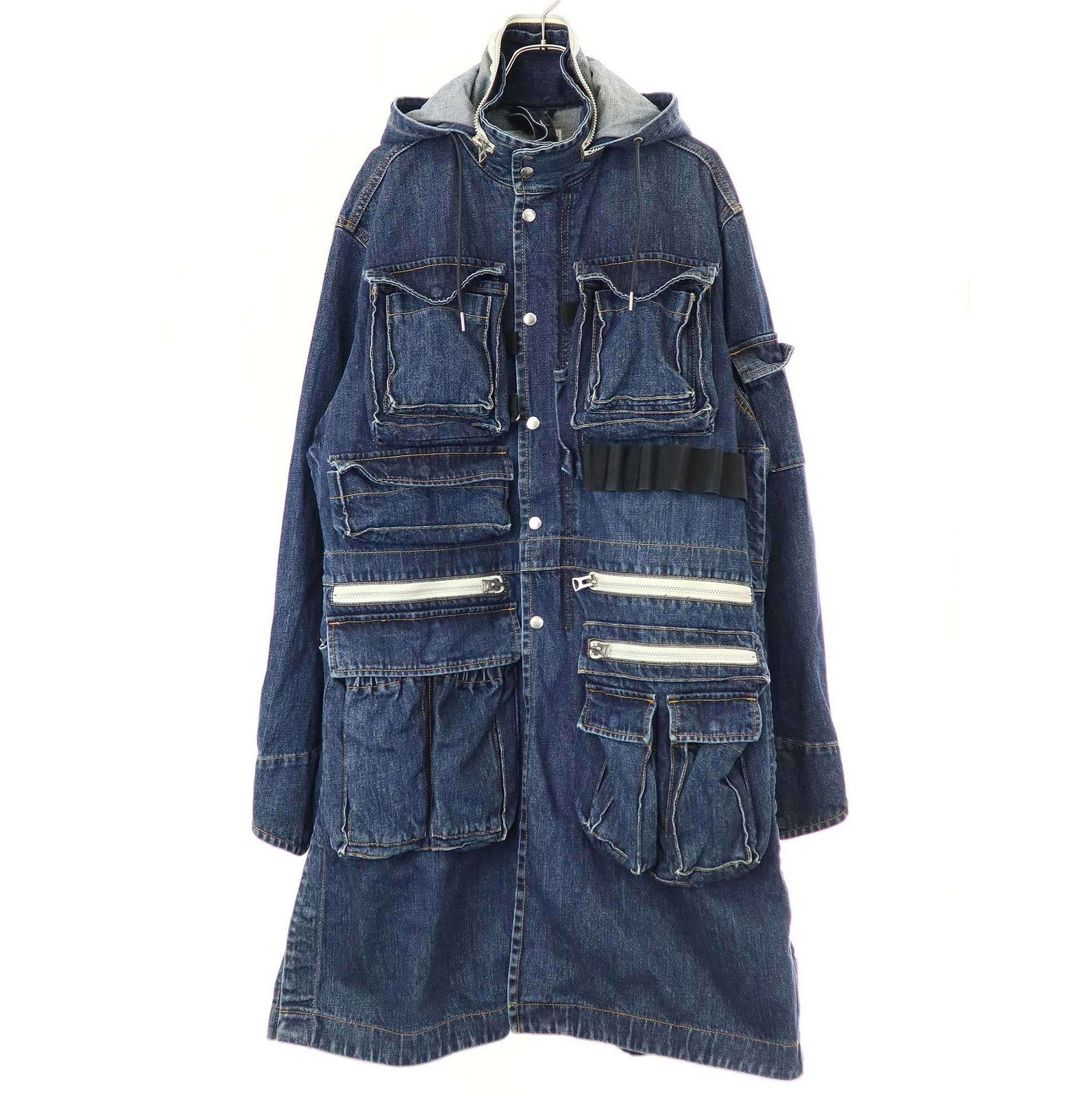 sacai サカイ 23AW Denim Blouson Coat デニムブルゾンコート 23 