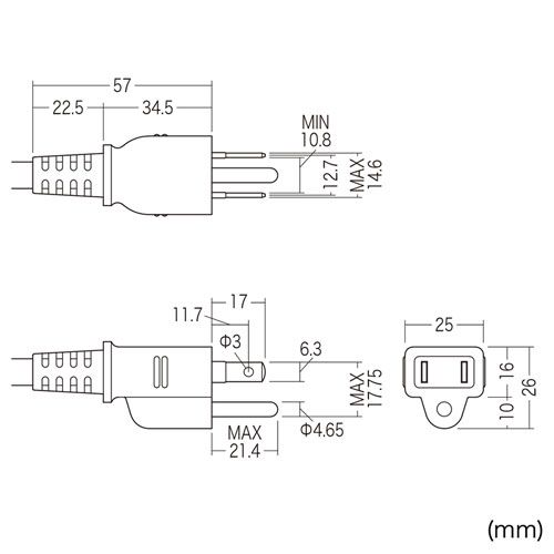 5個セット サンワサプライ 抜け止めタップ 3m TAP-5431MGN2-3X5 VETTDRUCK_DE