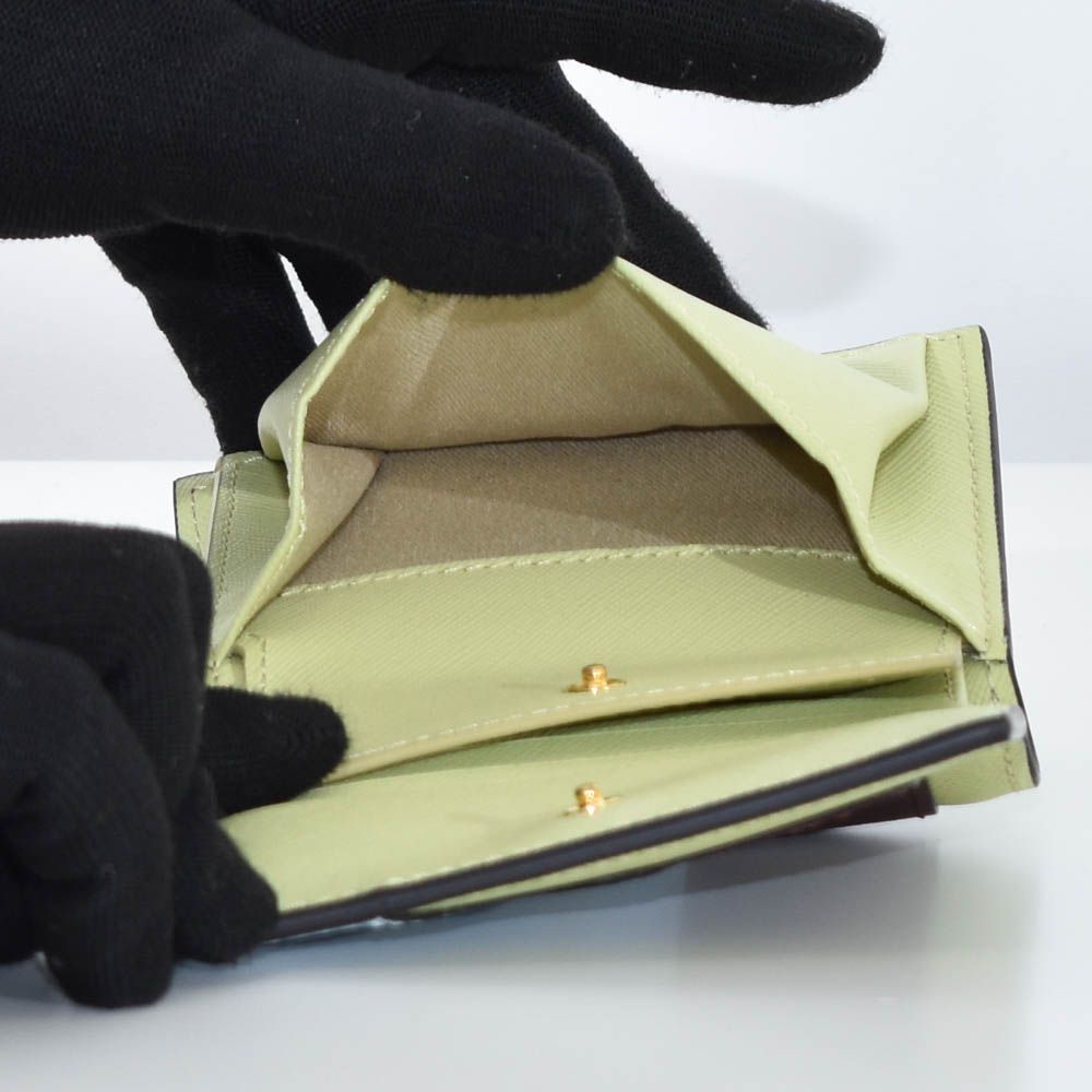 BURBERRY(バーバリー) TBロゴ ミニ財布 コンパクトウォレット 三つ折り  