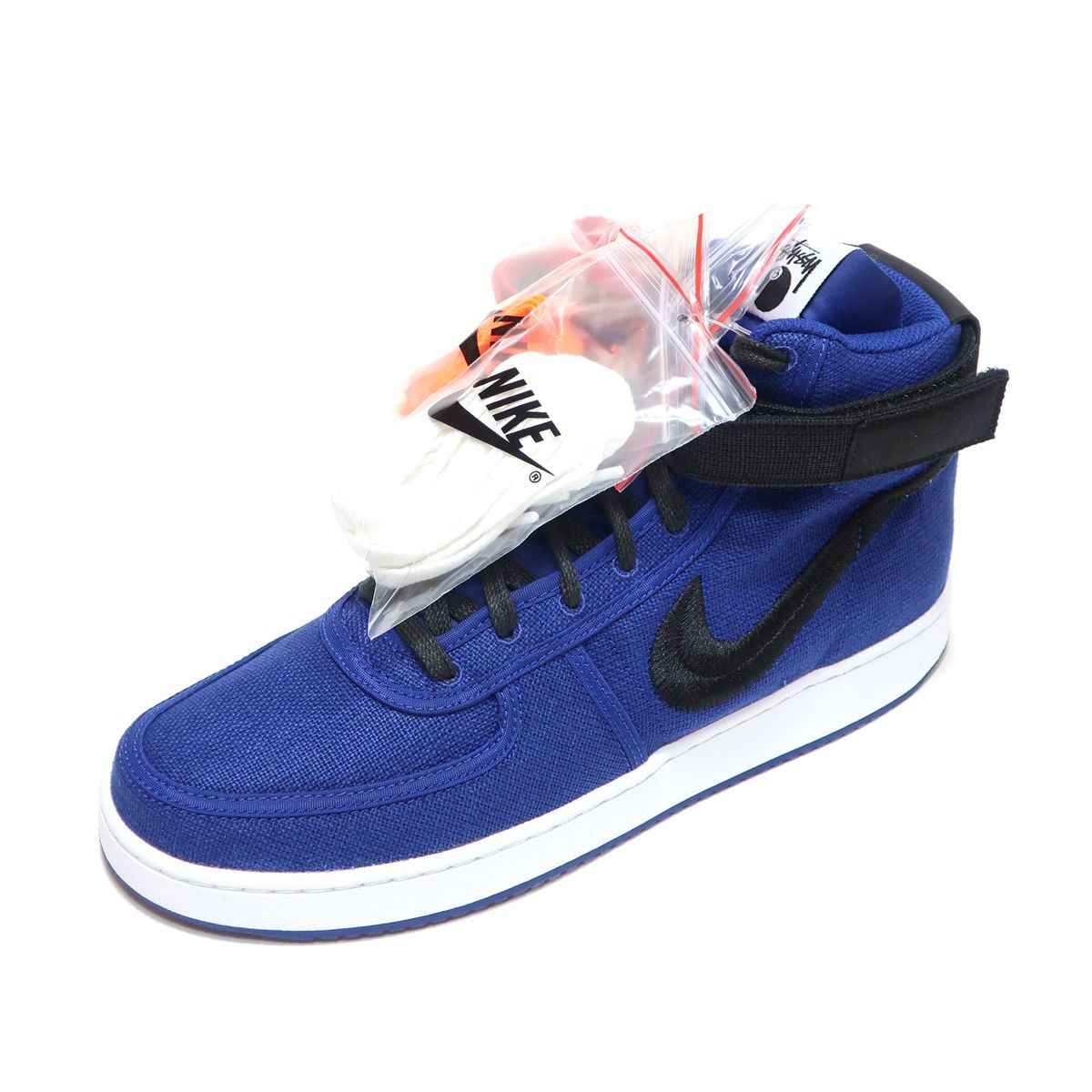 STUSSY x NIKE VANDAL HIGH SP DEEP ROYAL BLUE/BLACK-WHITE