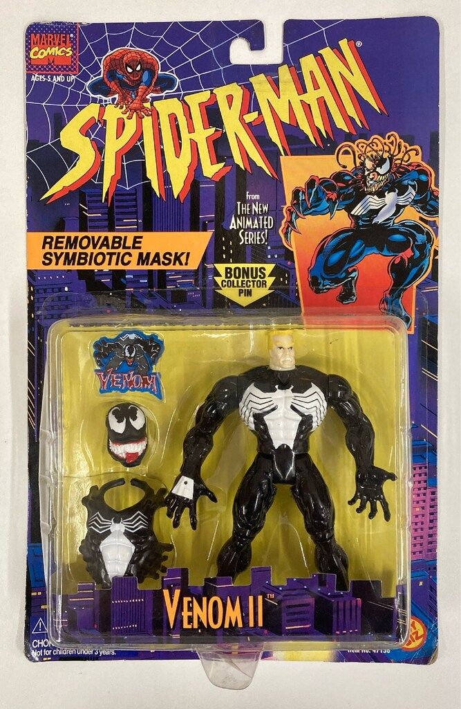 【定番人気，品質保証】TOYBIZ FIGURES VENOM II 5インチ アメコミ