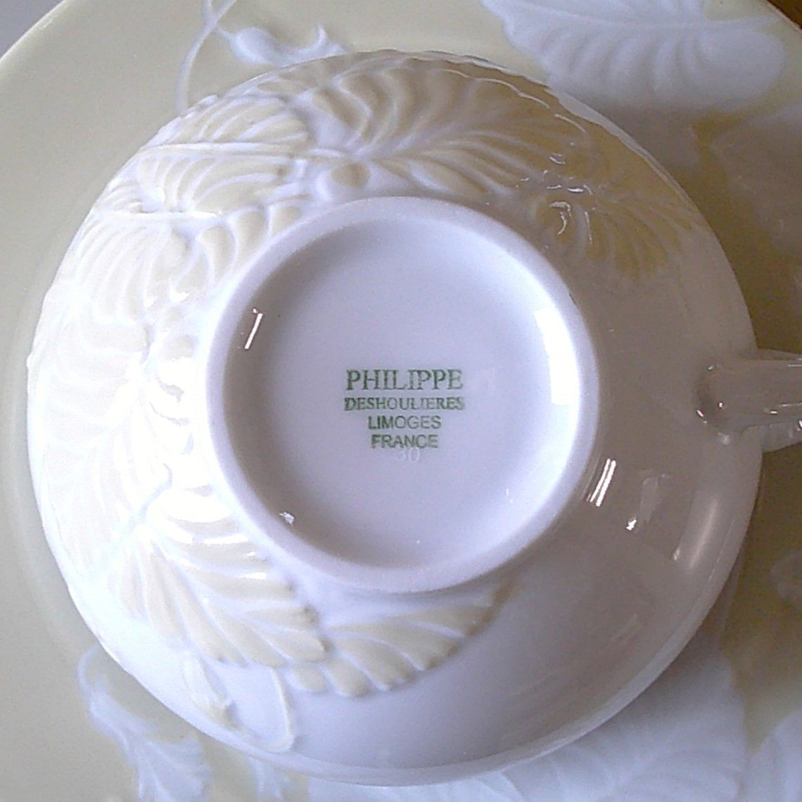 リモージュ フィリップデズリエ 6柄6枚 Philippe Deshoulieres