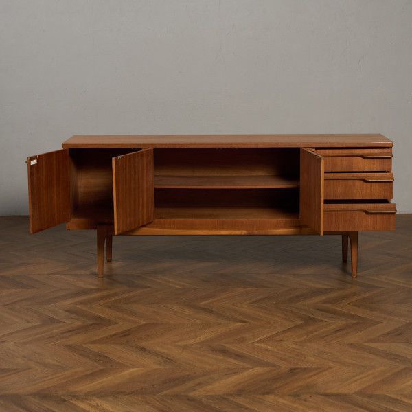 イギリス ヴィンテージ サイドボード カップボード キャビネット チーク 北欧 スタイル 94171