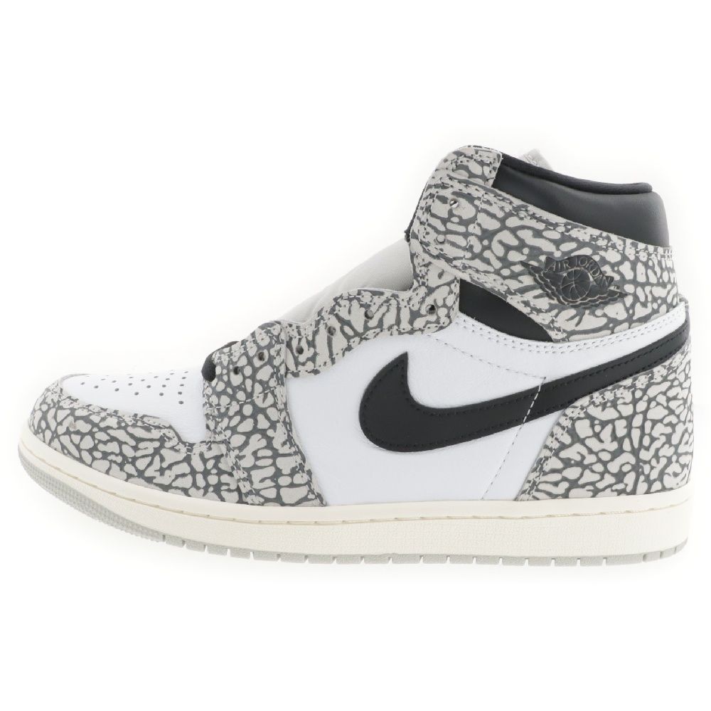 NIKE (ナイキ) AIR JORDAN 1 RETRO HIGH OG WHITE CEMENT エア