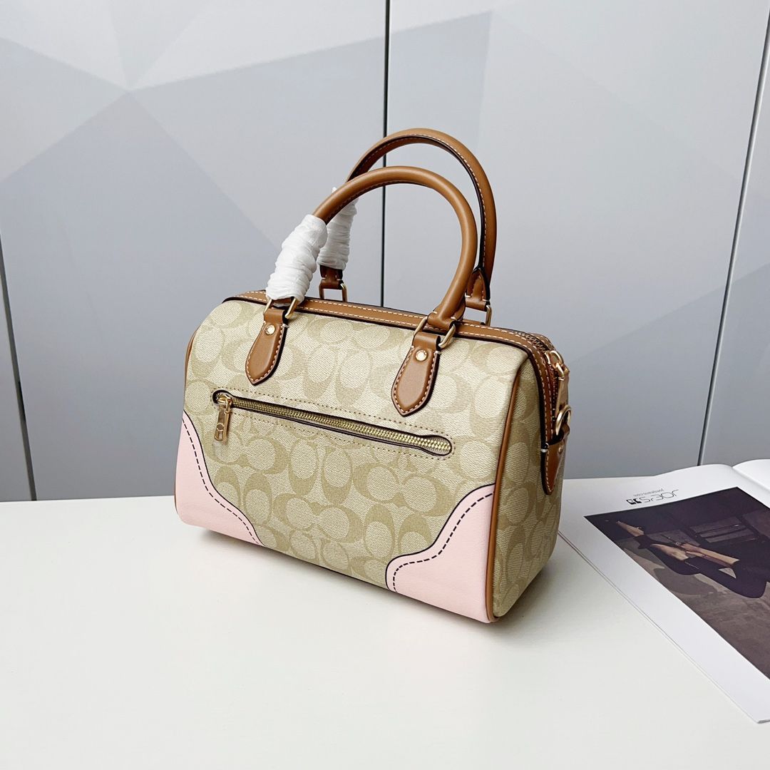 高品質の激安 COACH ショルダー紐 収納袋 コーチ ボストンバック 未